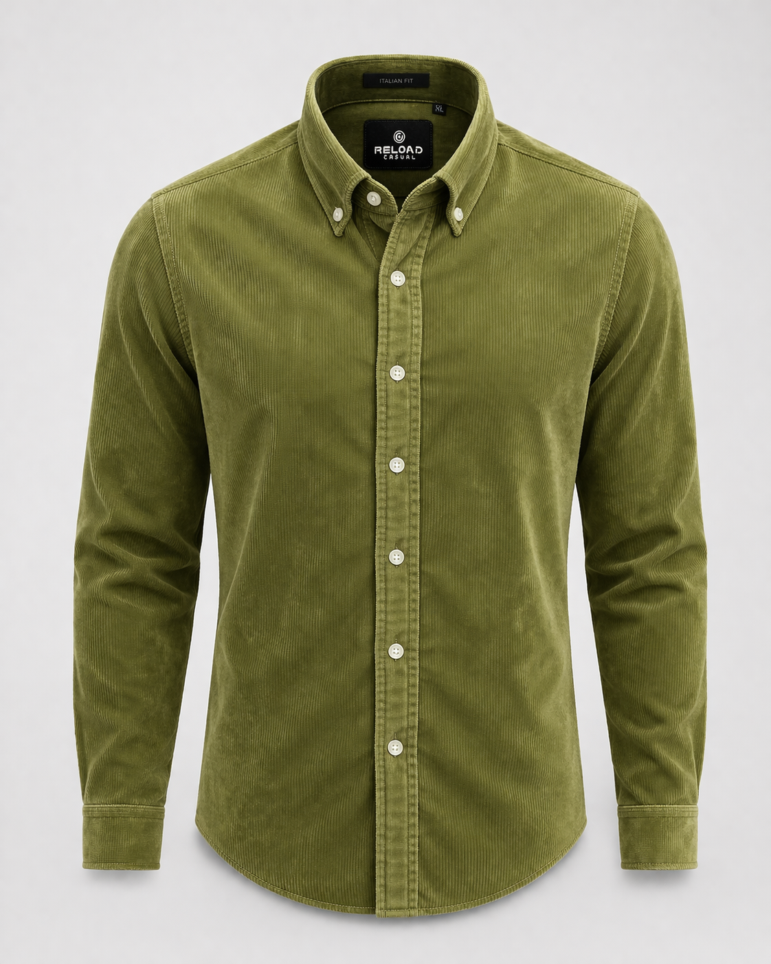 Italian Fit Corduroy Shirt