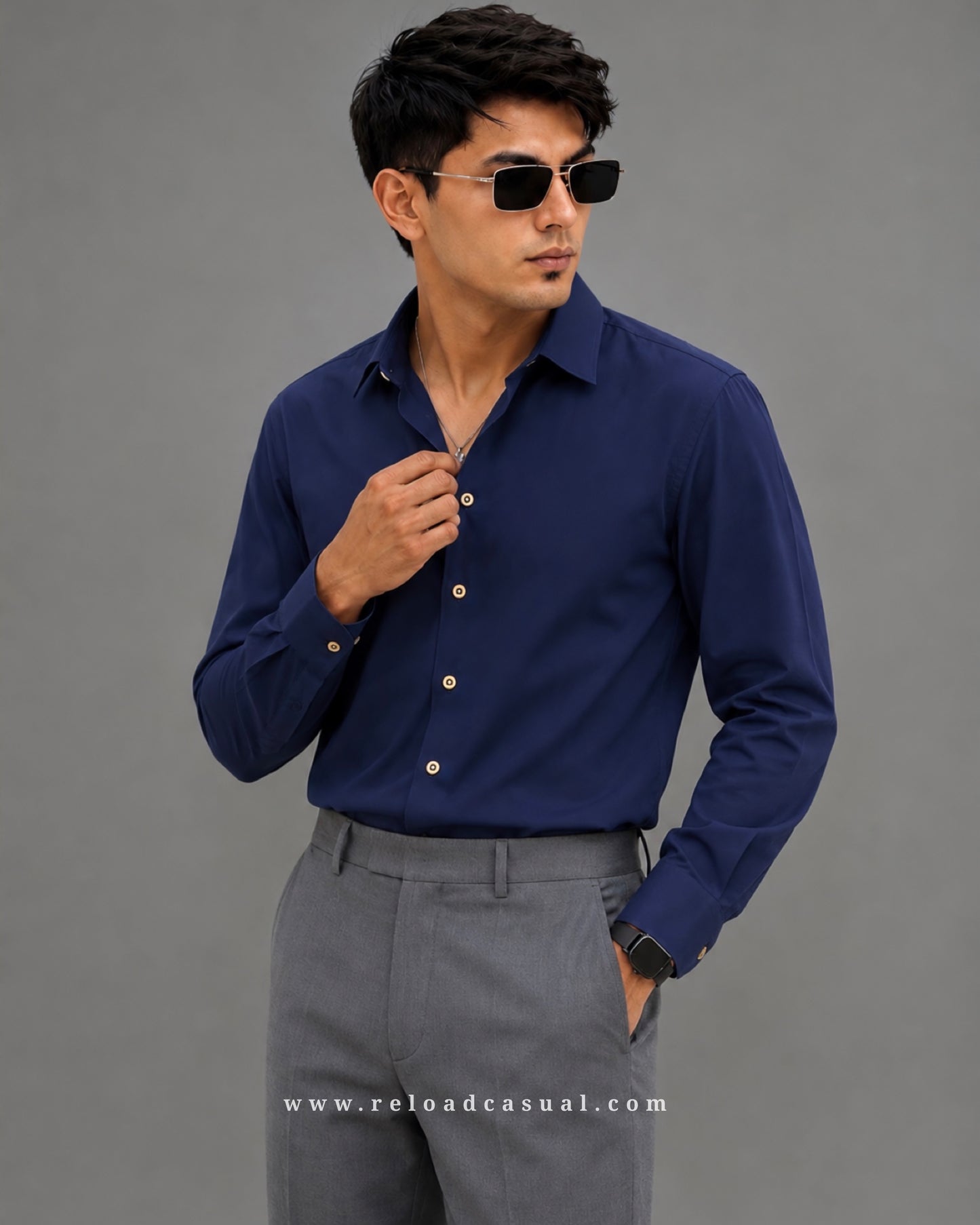Premium Plain Slim Fit Shirt