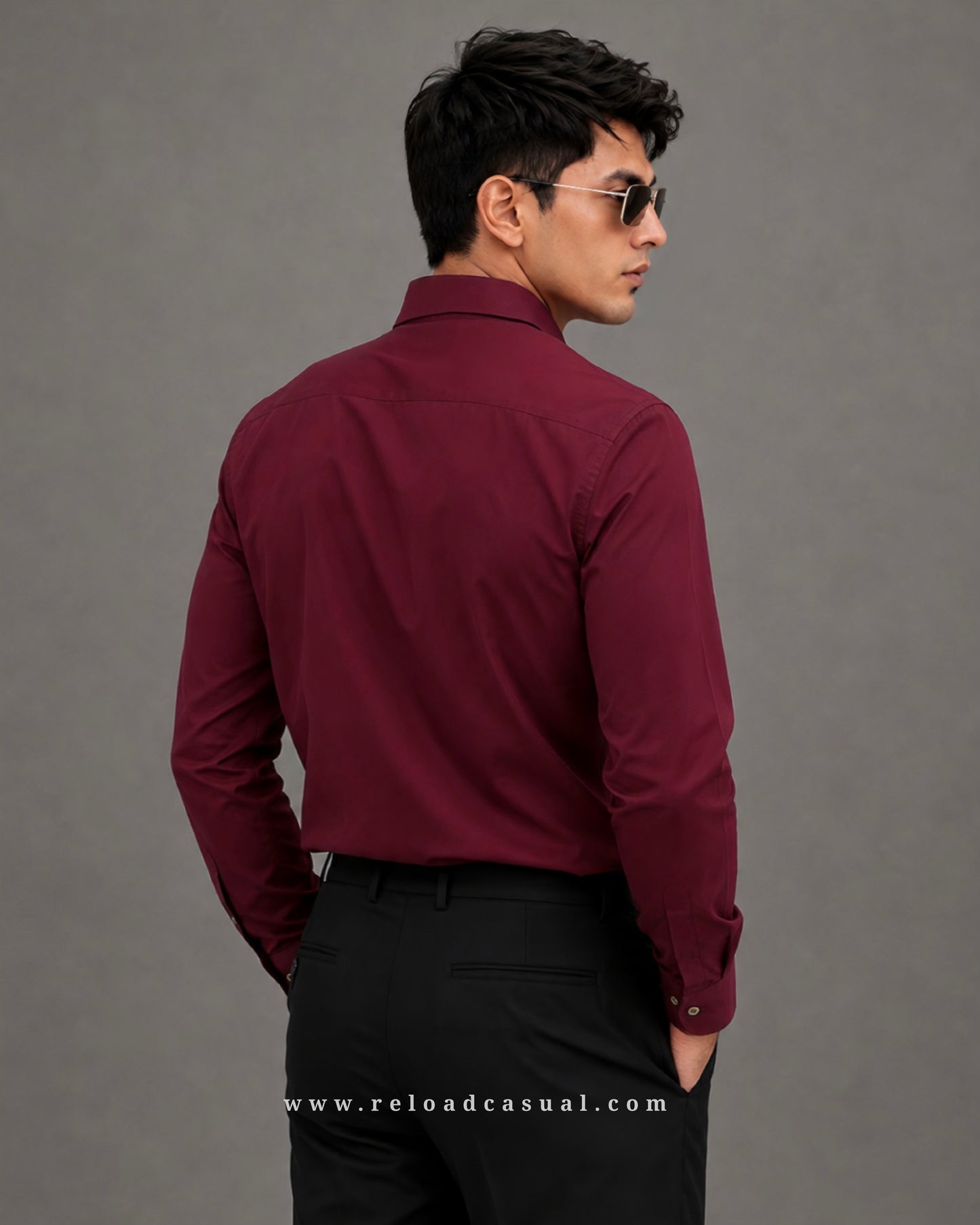 Premium Plain Slim Fit Shirt