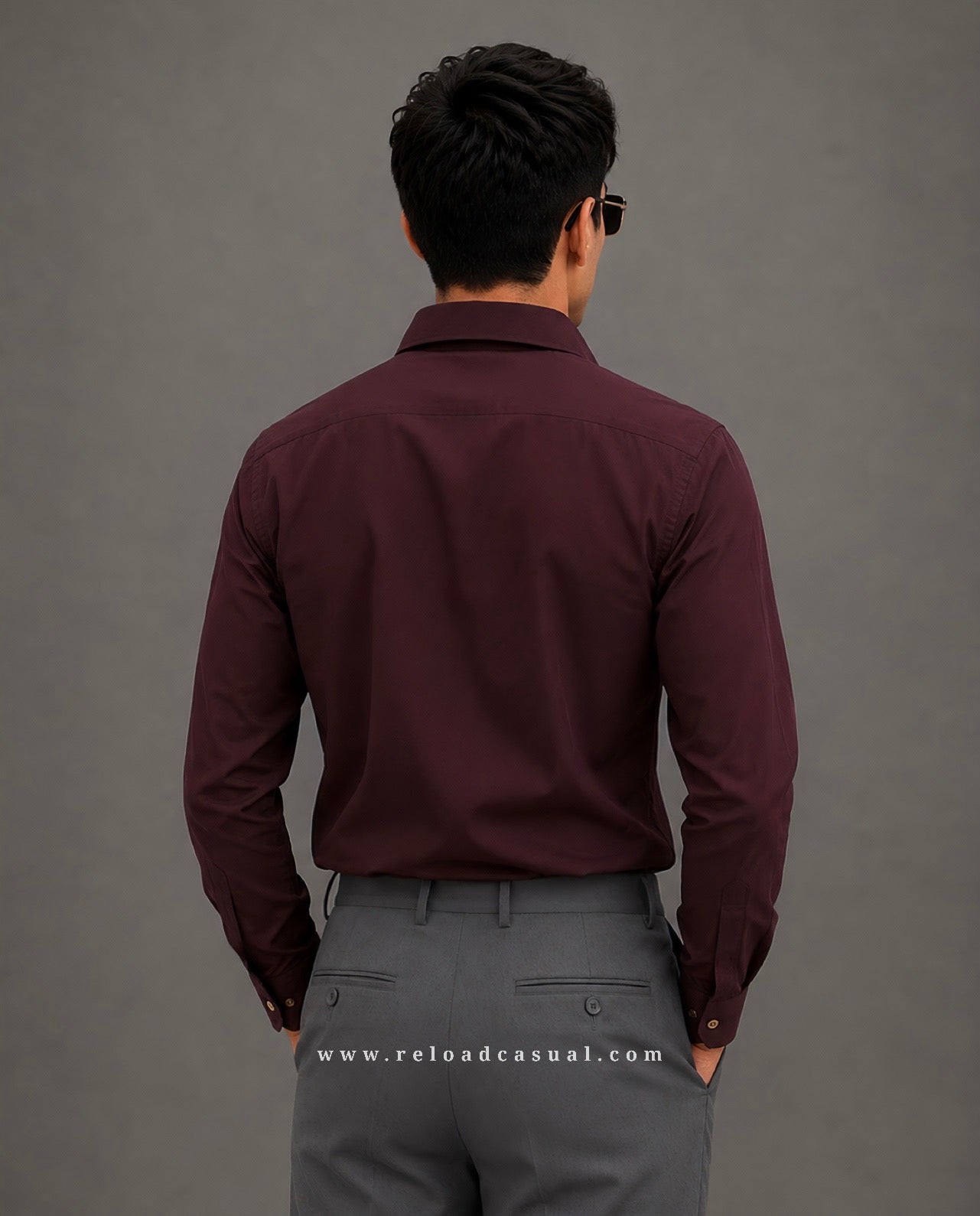 Premium Plain Slim Fit Shirt + Adjustable Pant Combo