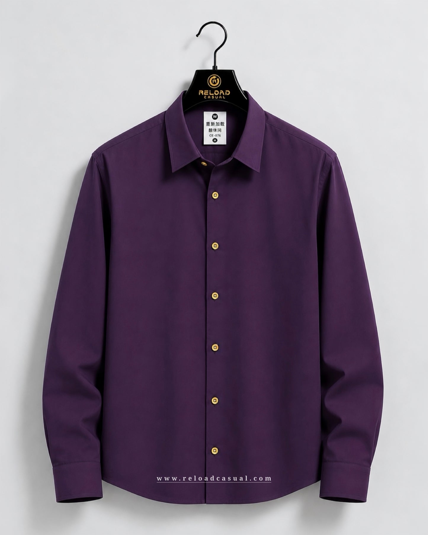Premium Plain Slim Fit Shirt