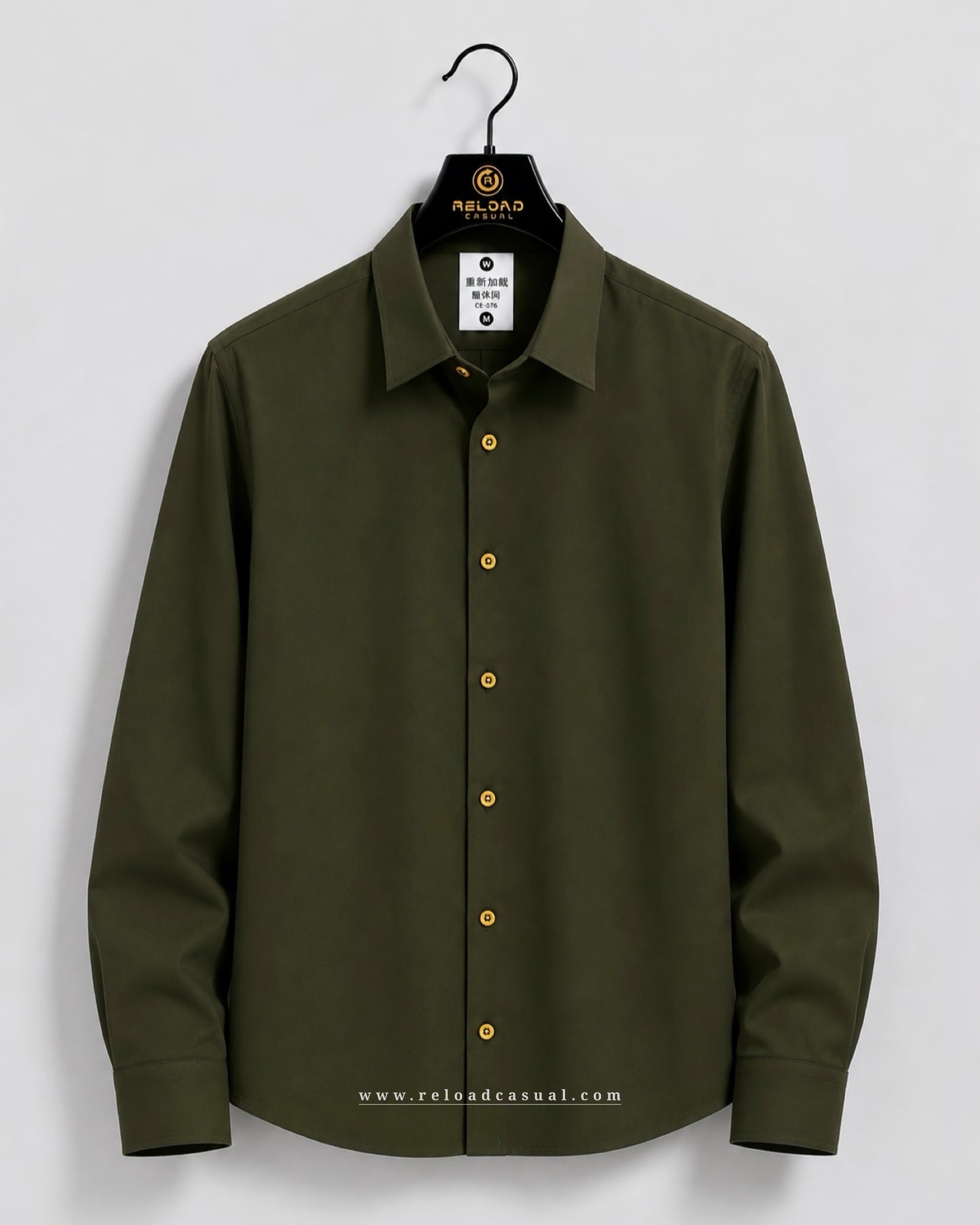Premium Plain Slim Fit Shirt
