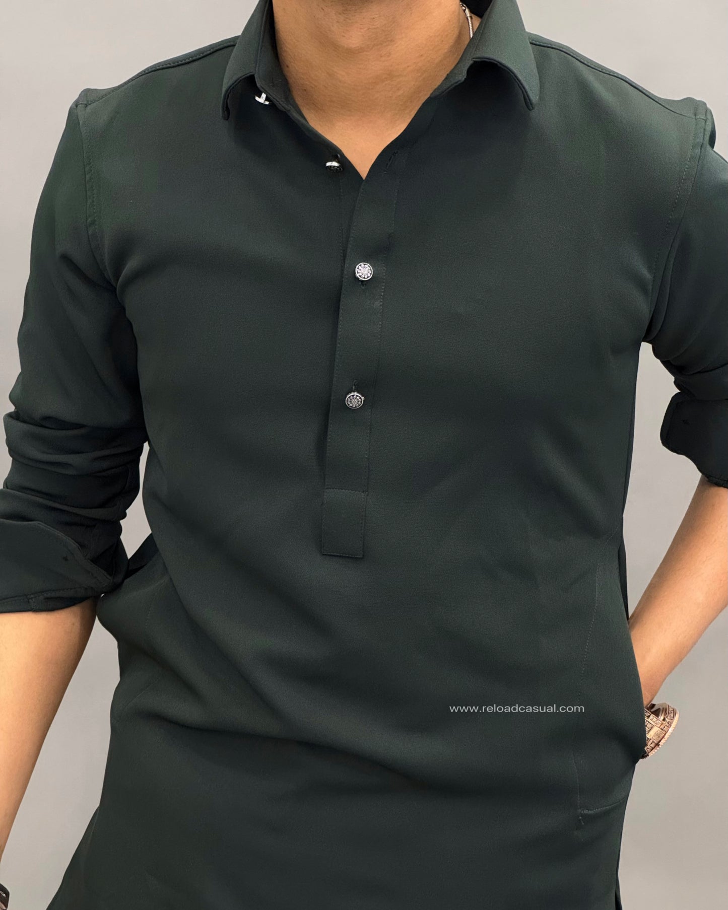 Tailored Classic Lachka Pathani Kurta Combo