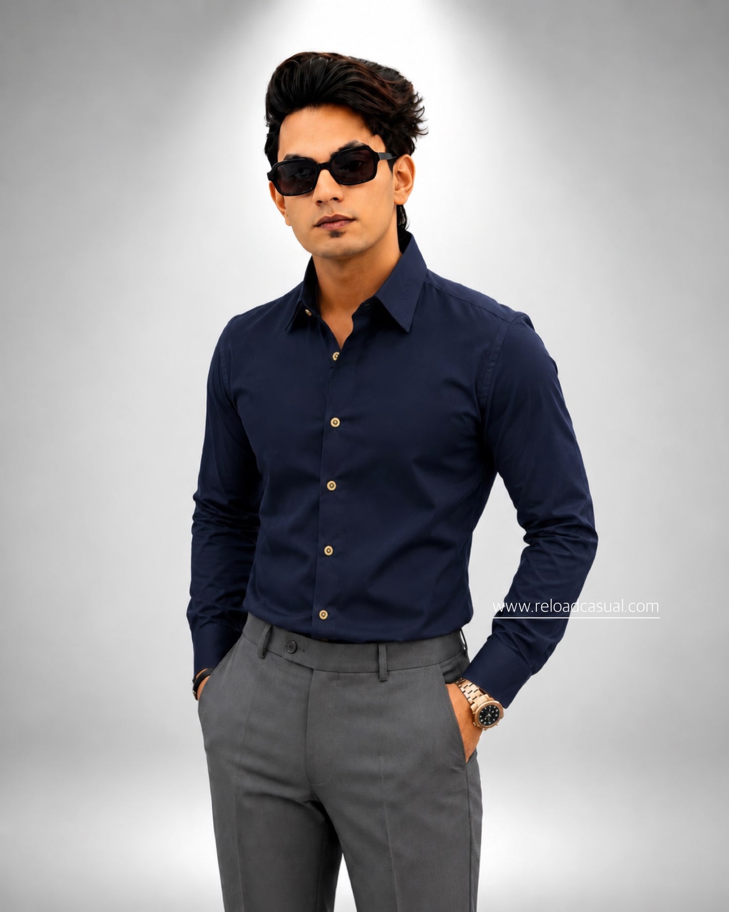 Premium Plain Slim Fit Shirt
