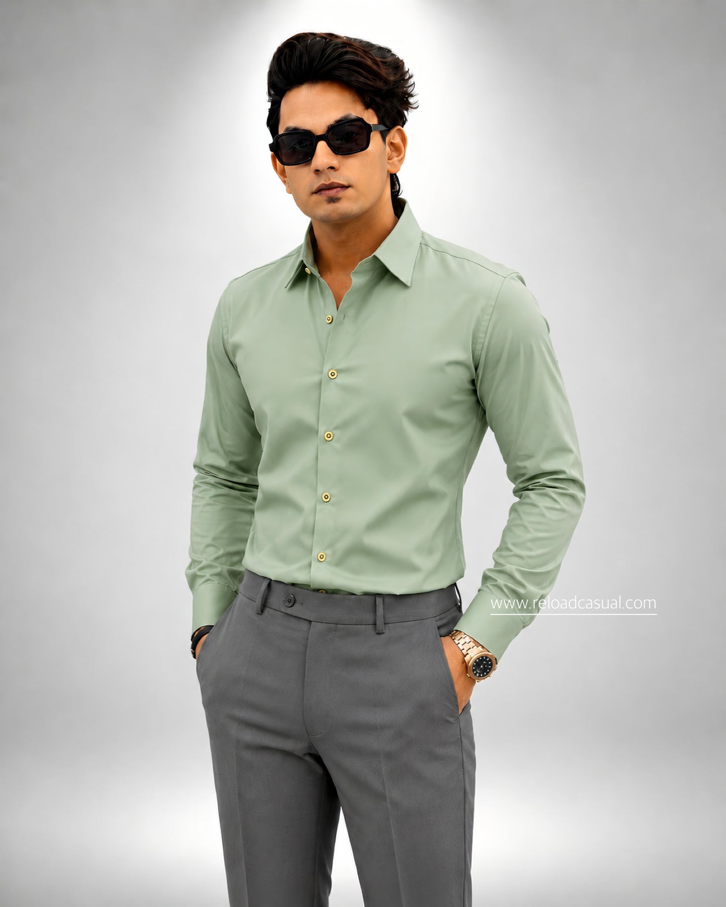 Premium Plain Slim Fit Shirt