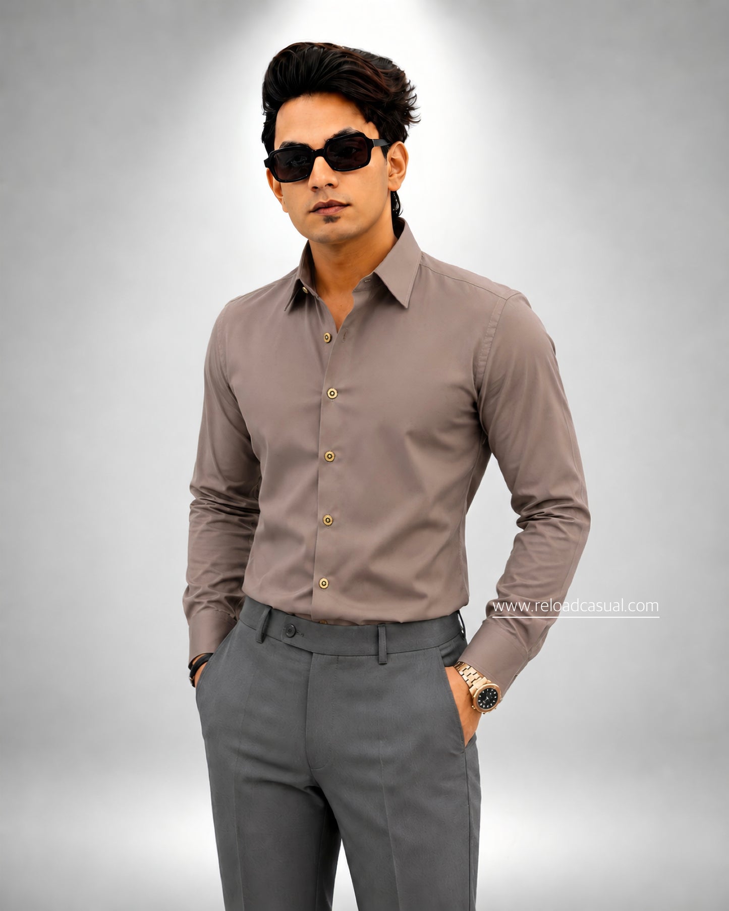 Premium Plain Slim Fit Shirt