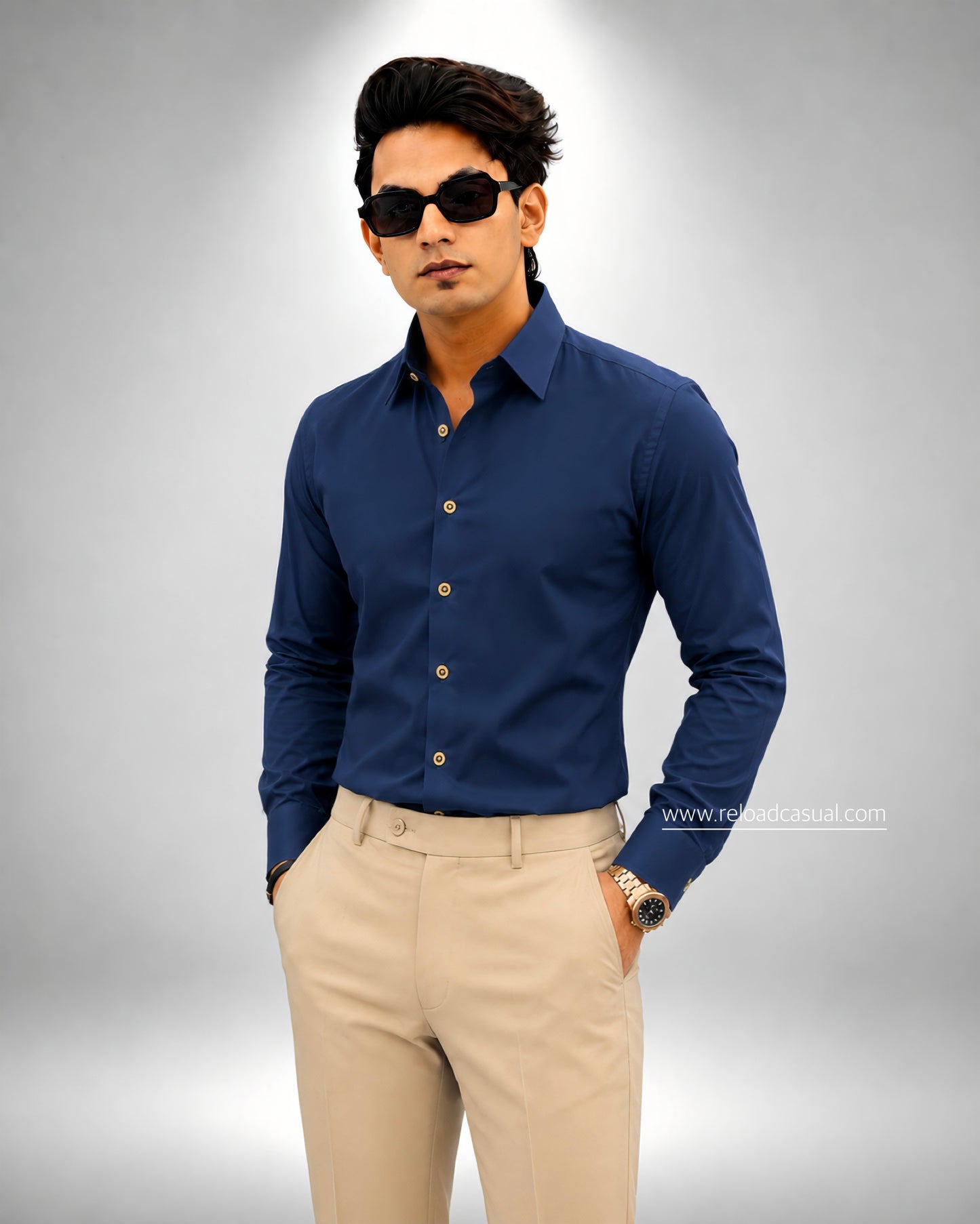 Premium Plain Slim Fit Shirt