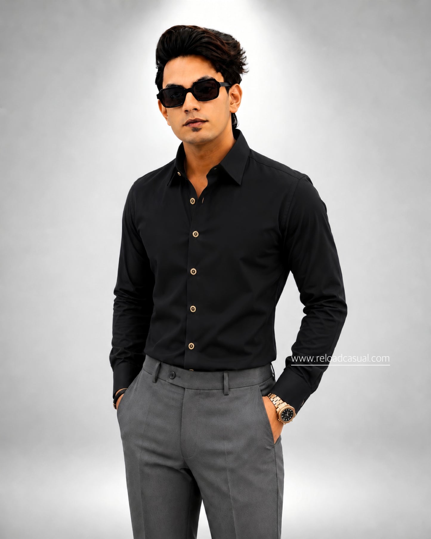 Premium Plain Slim Fit Shirt
