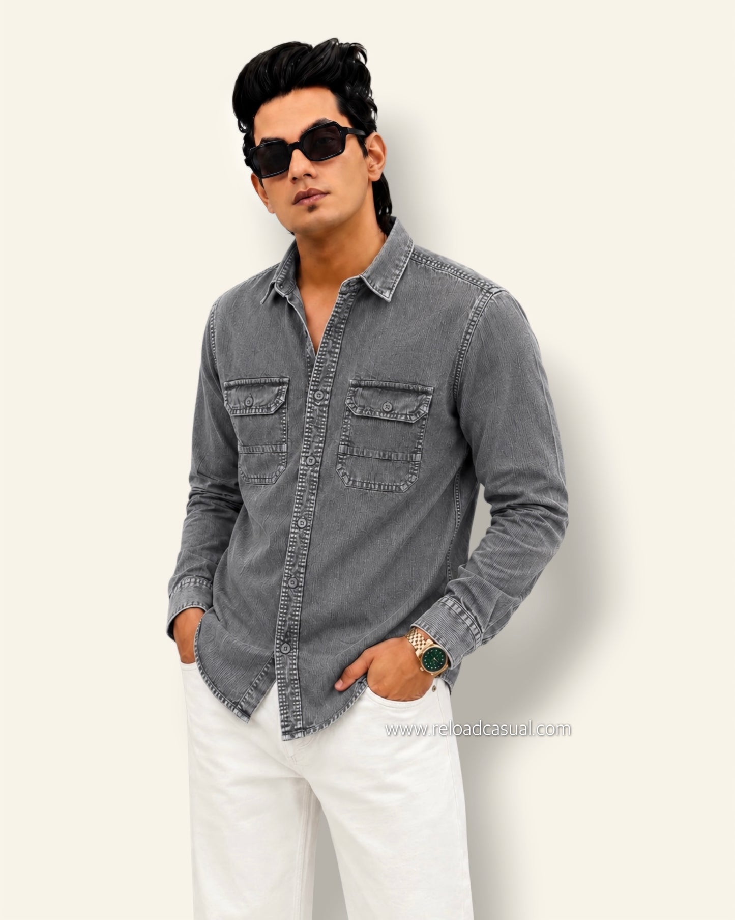 Twin Flap Pocket RFD Corduroy Shirt