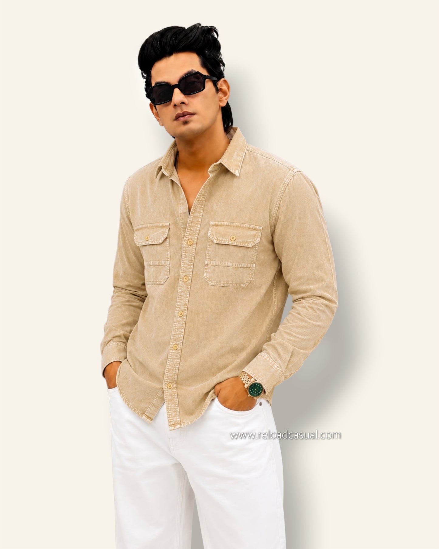 Twin Flap Pocket RFD Corduroy Shirt