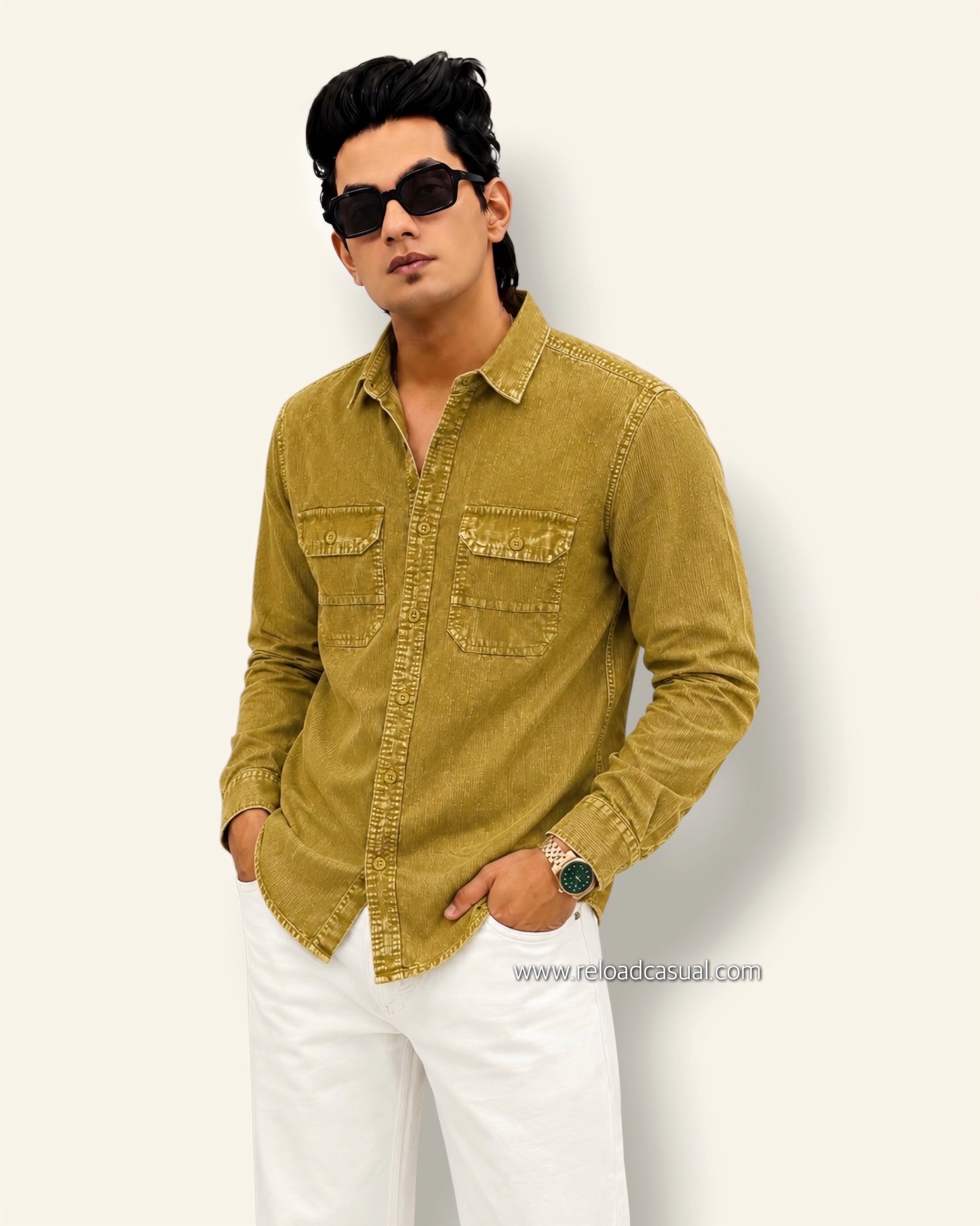 Twin Flap Pocket RFD Corduroy Shirt
