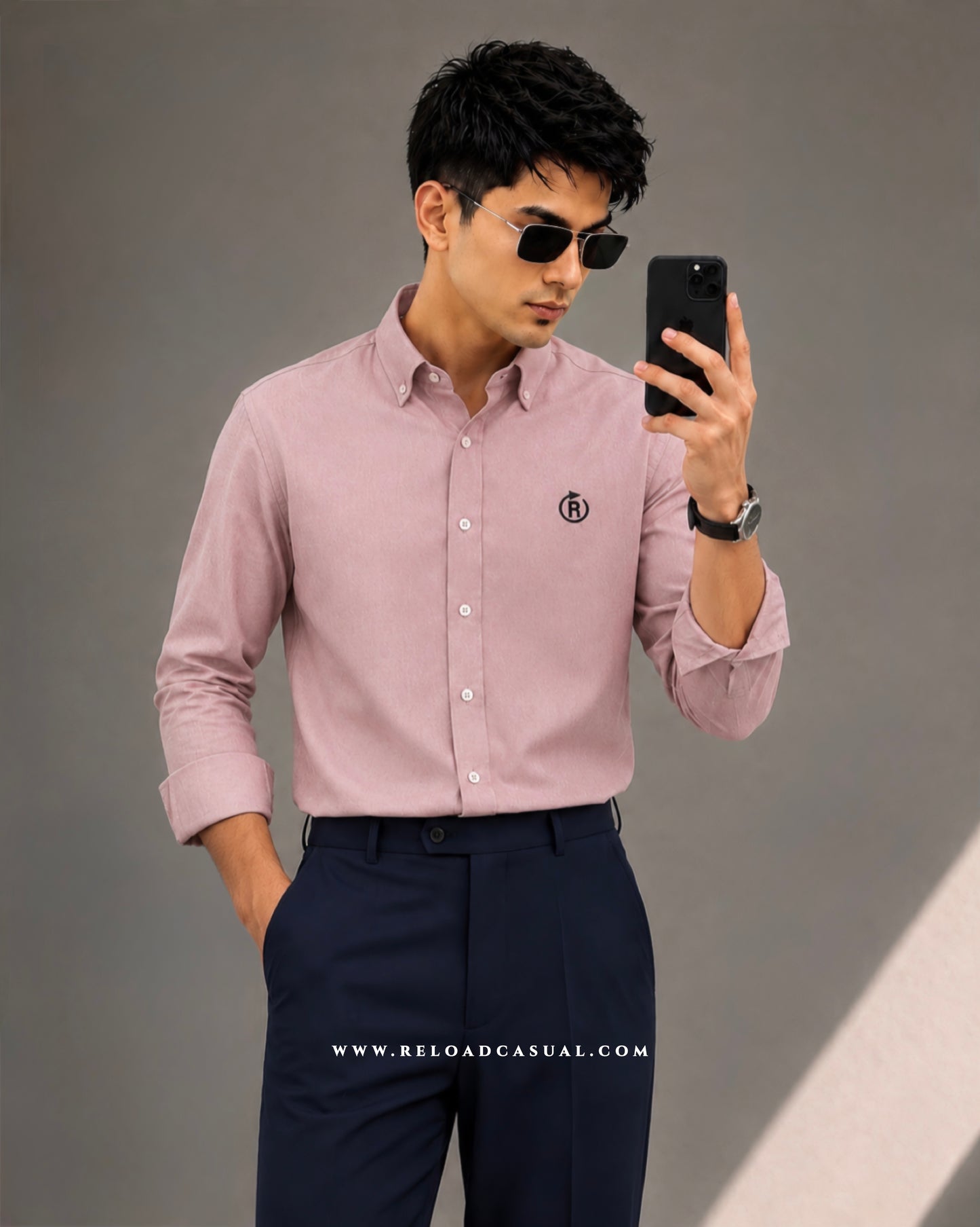 Down Button Oxford Slim Fit Shirt