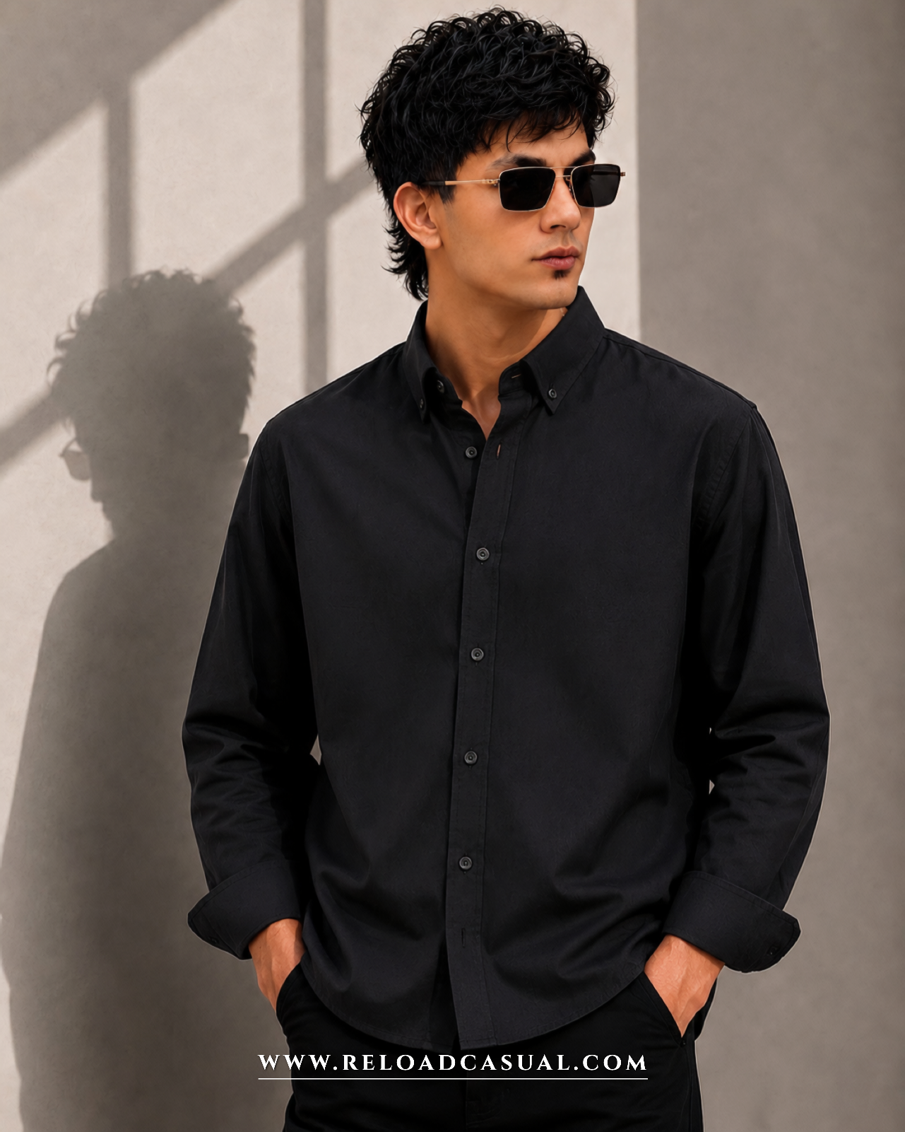 Matty Linen Cotton Down Button Shirt