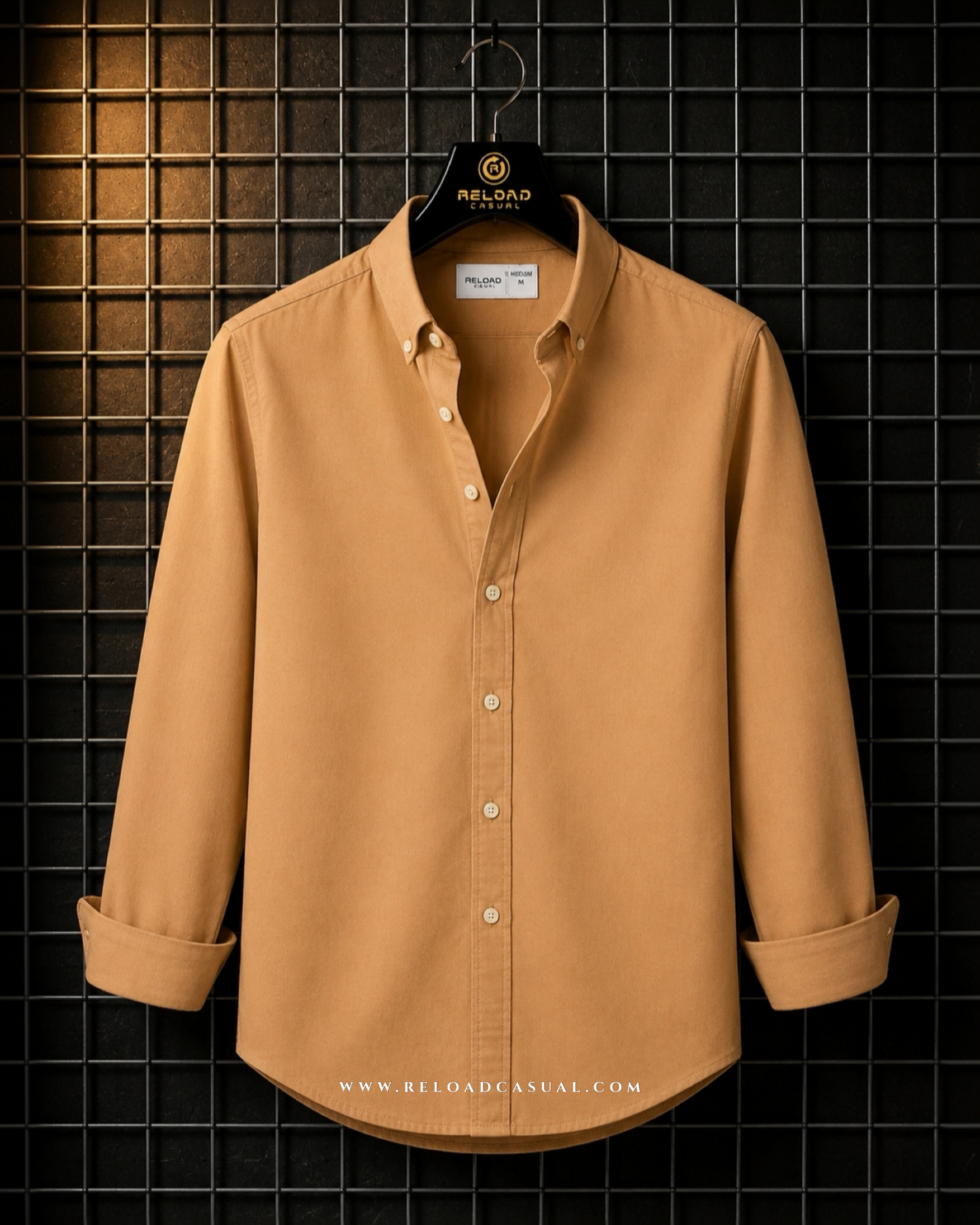Matty Linen Cotton Down Button Shirt