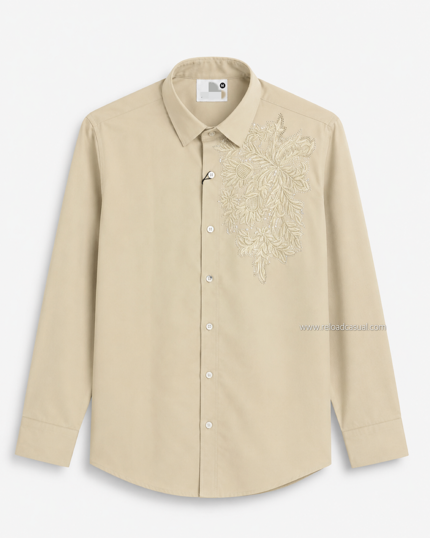 Flower Embroidery Edition Shirt