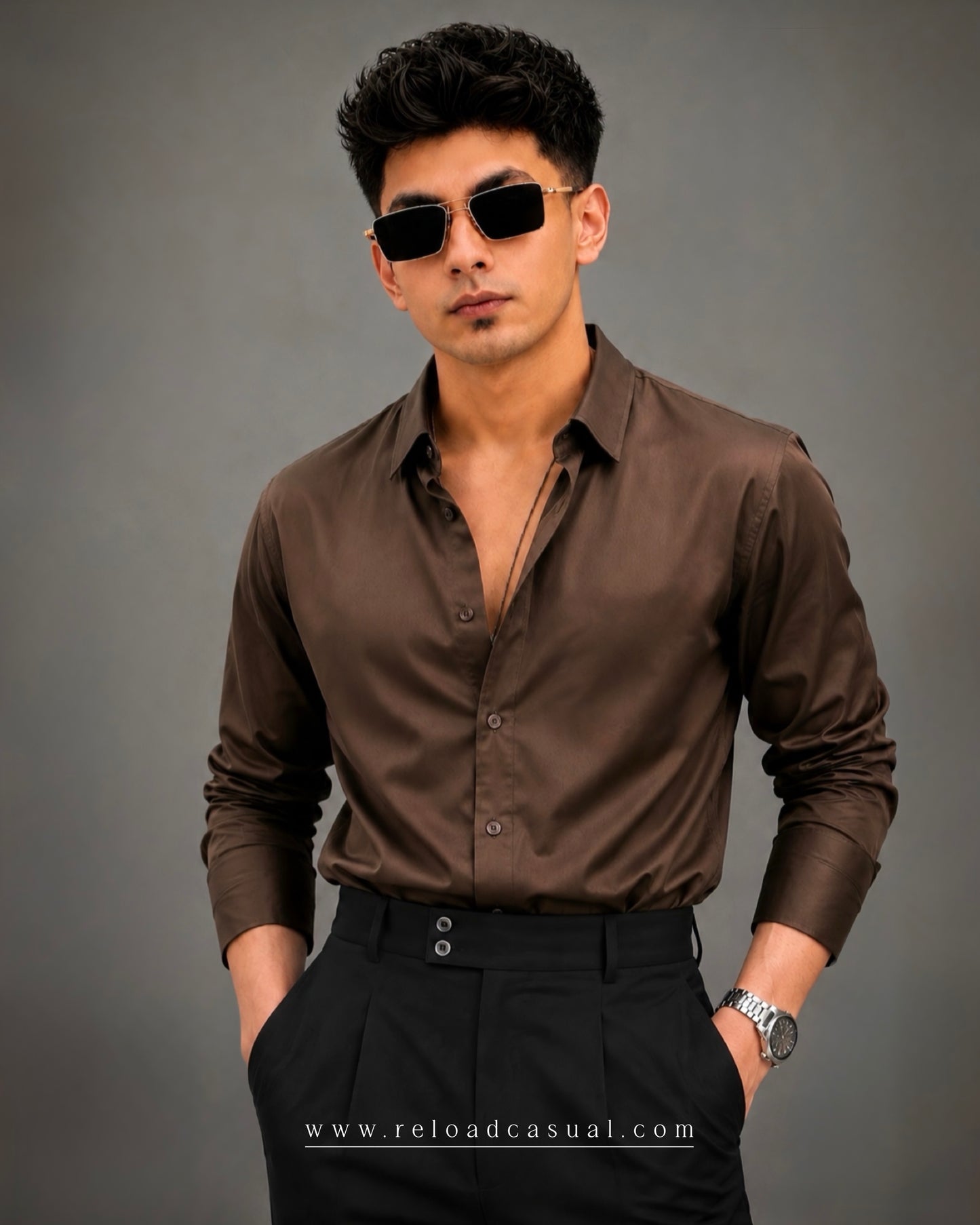 Premium Satin Shirts for Men