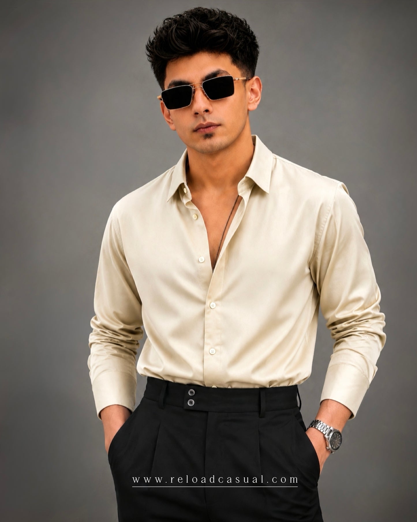 Premium Satin Shirts for Men