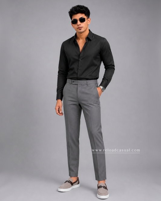 Premium Satin Shirt & Adjustable Pant Combo