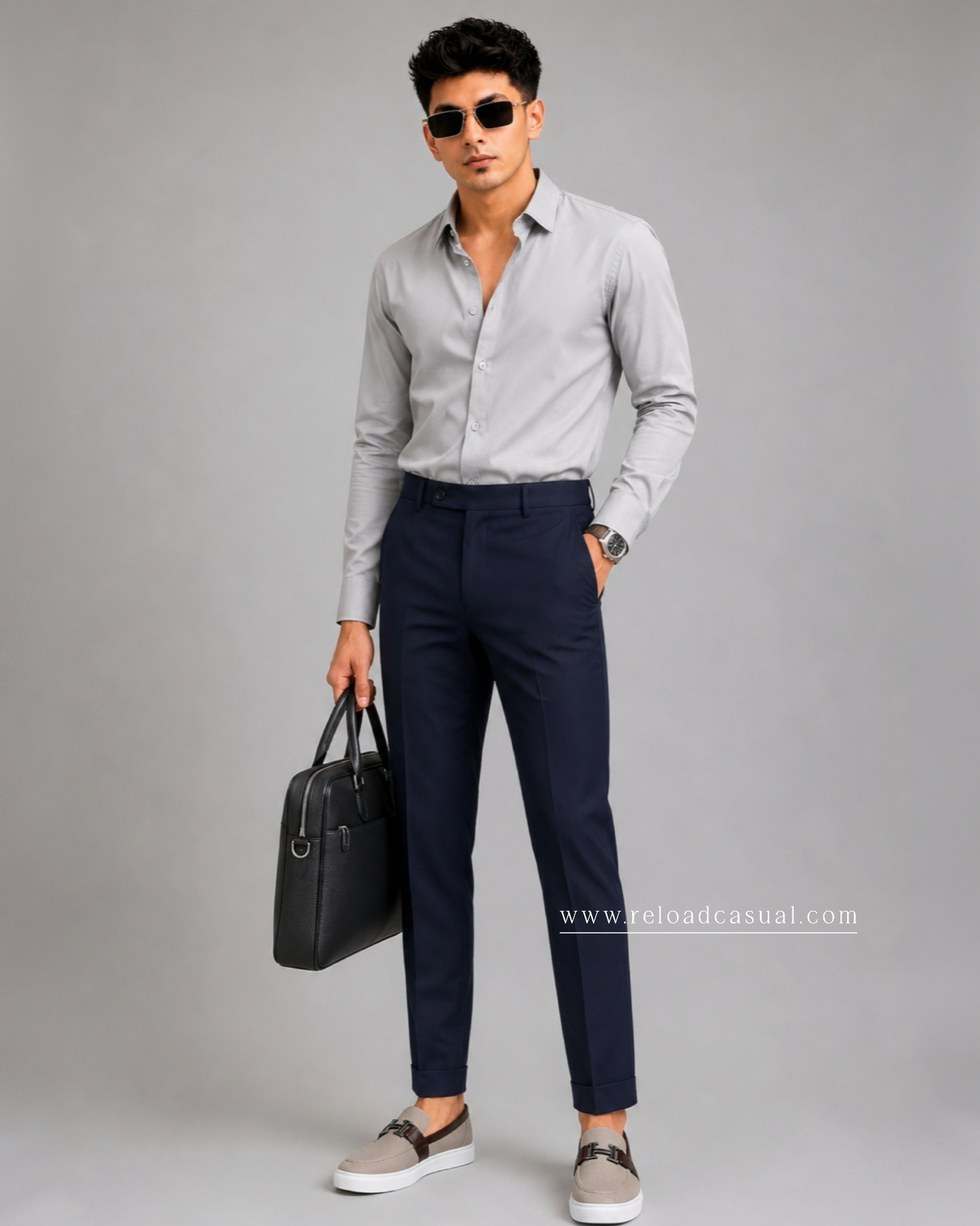 Premium Satin Shirt & Adjustable Pant Comb