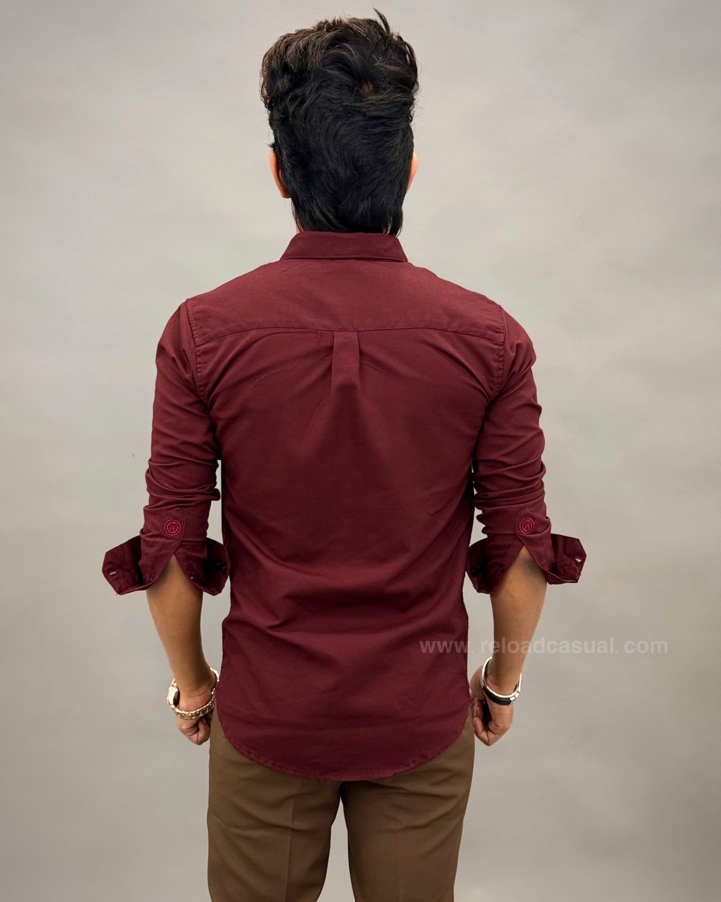 Reload Casual Slim Fit Oxford Shirt