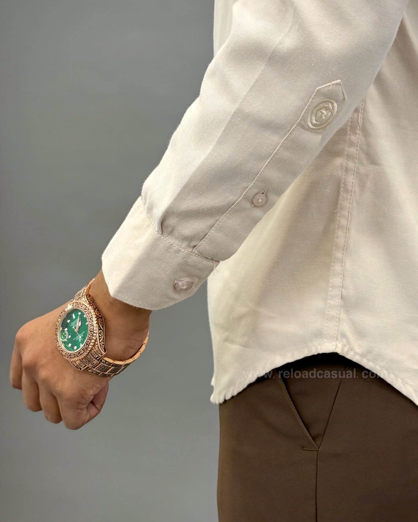 Reload Casual Slim Fit Oxford Shirt