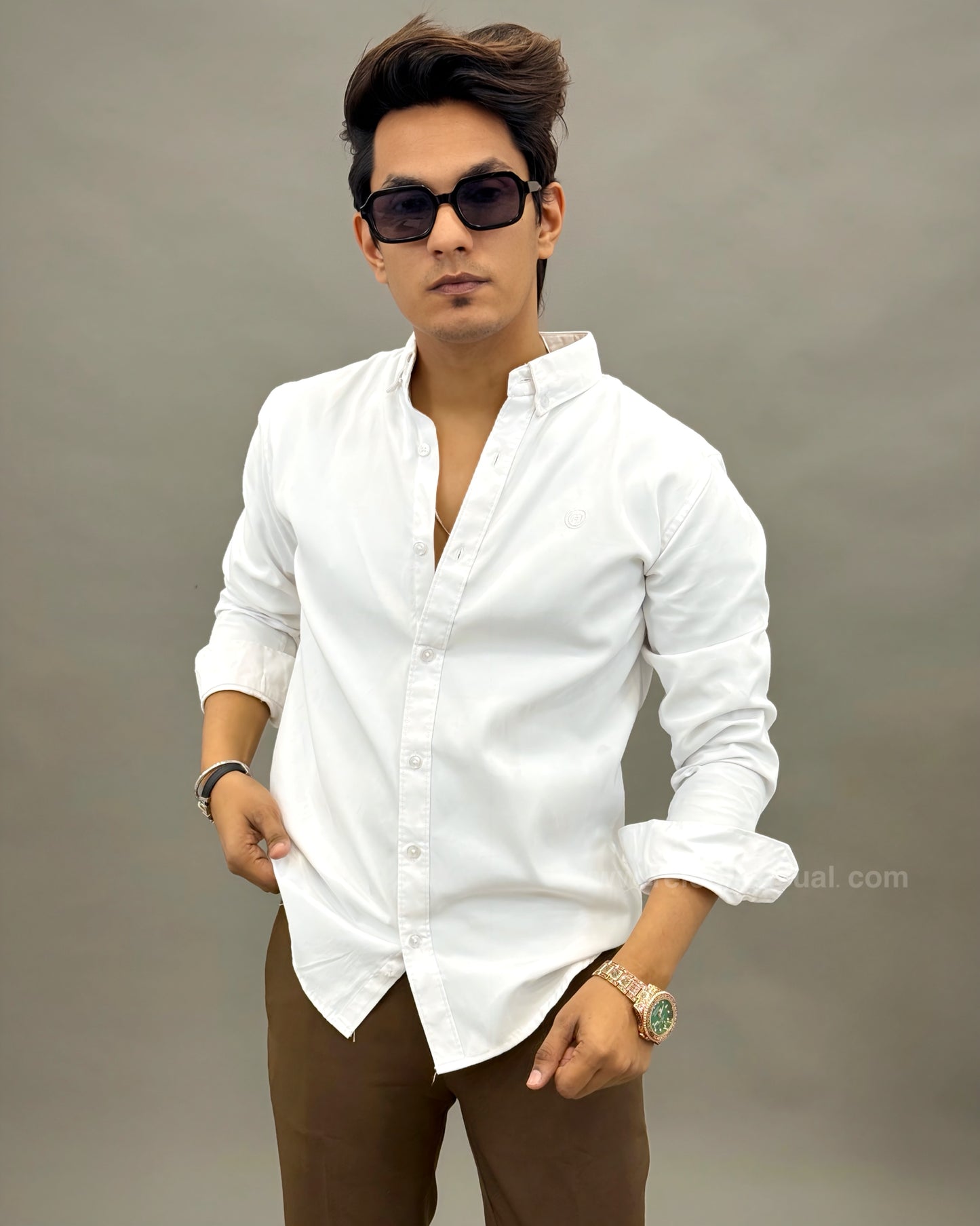 Reload Casual Slim Fit Oxford Shirt