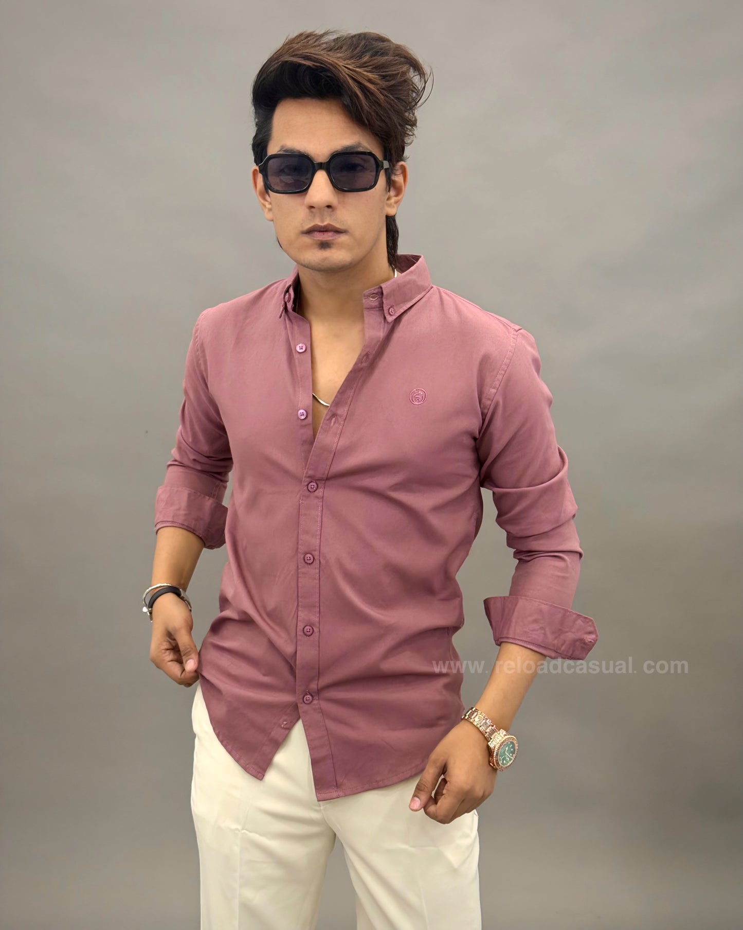 Reload Casual Slim Fit Oxford Shirt