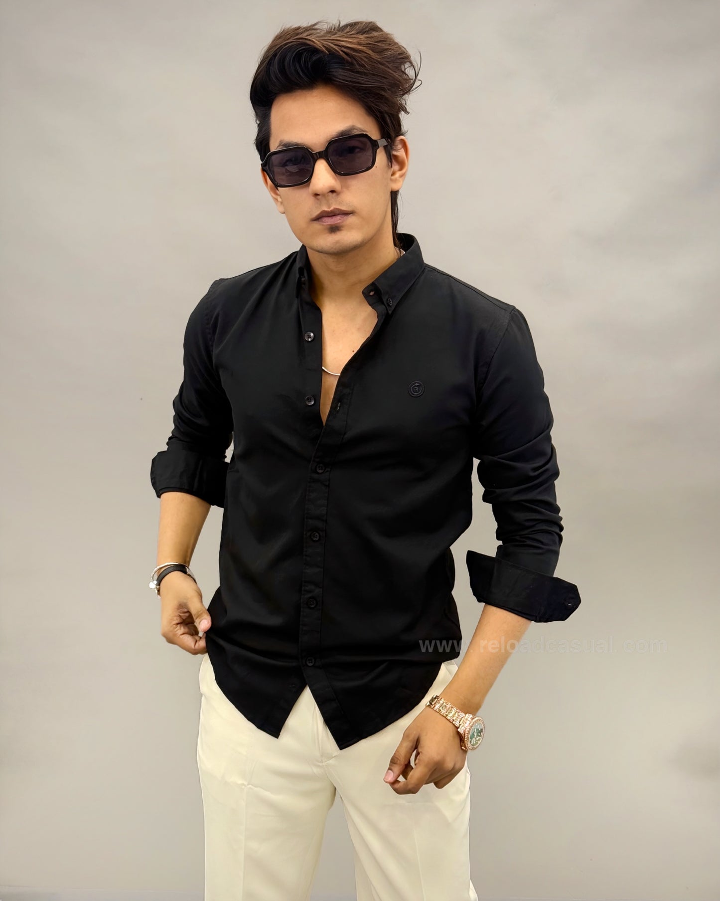 Reload Casual Slim Fit Oxford Shirt