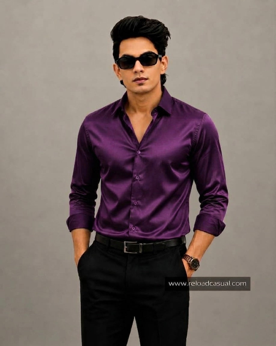 Satin Shirts for Men