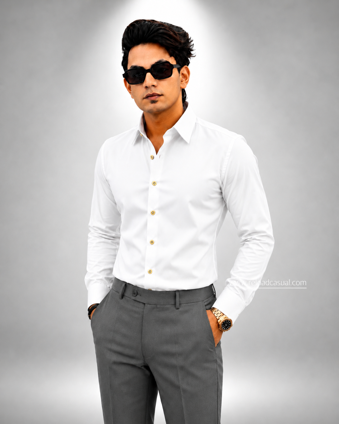 Premium Plain Slim Fit Shirt