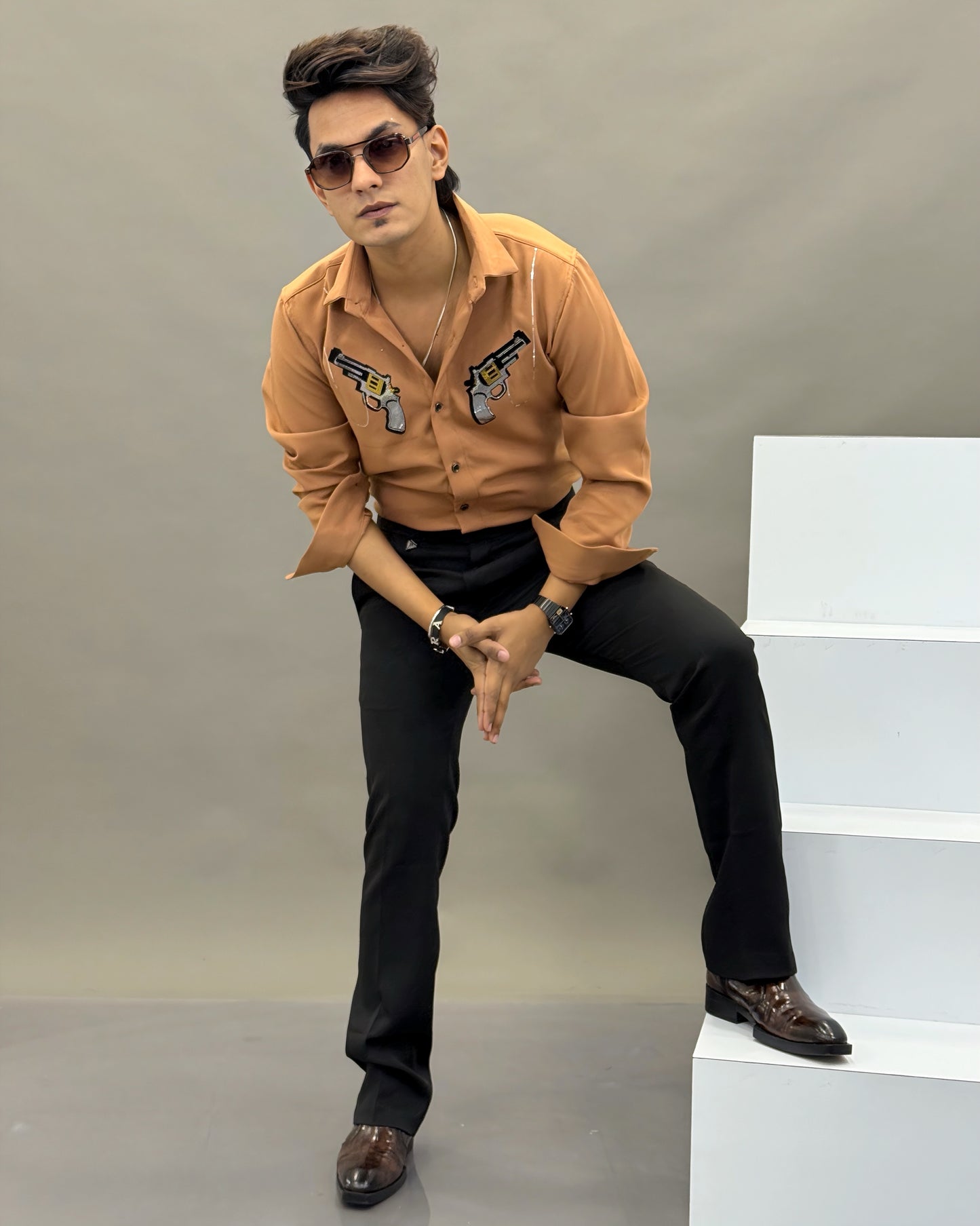 Designer Twin Guns Elite Shirt