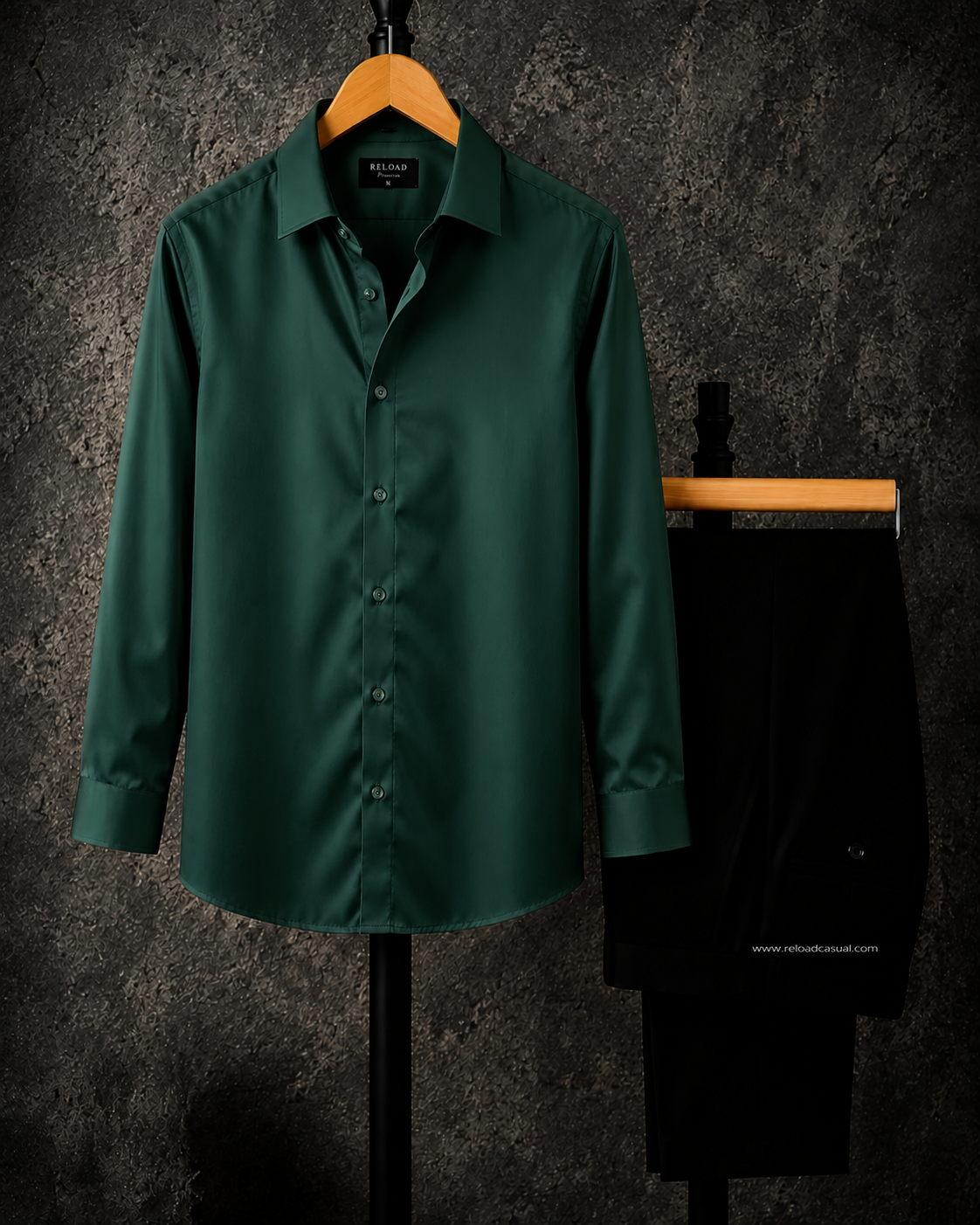 Premium Satin Shirt & Adjustable Pant Combo