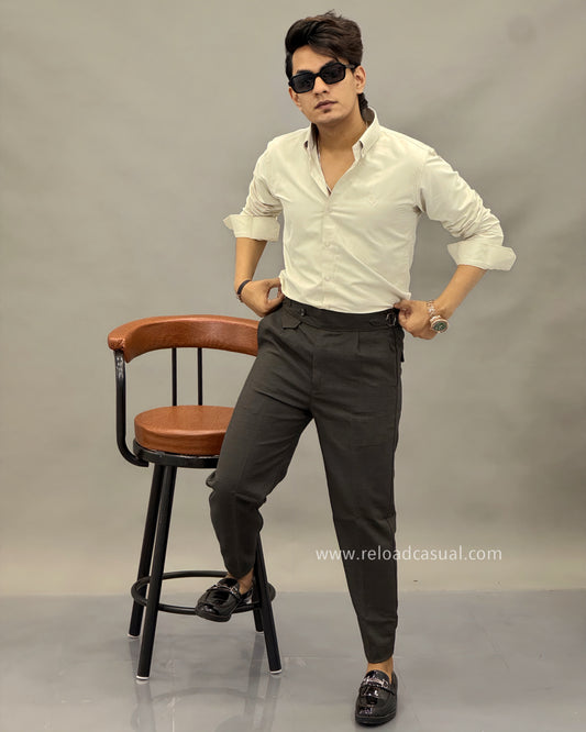 Modern Velvet Shirt & Pant Combo