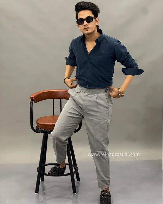 Modern Velvet Shirt & Pant Combo