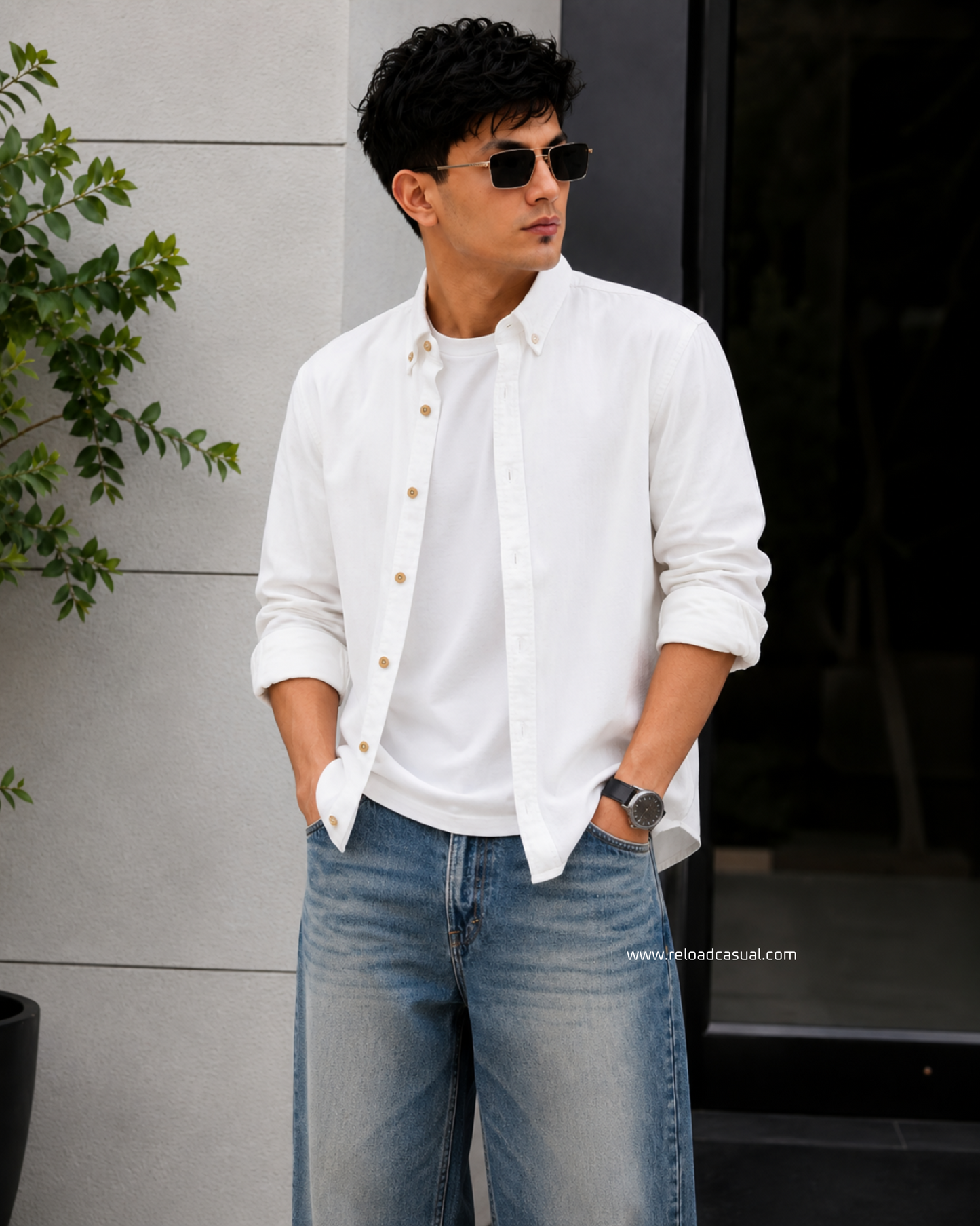 Italian Fit Corduroy Shirt