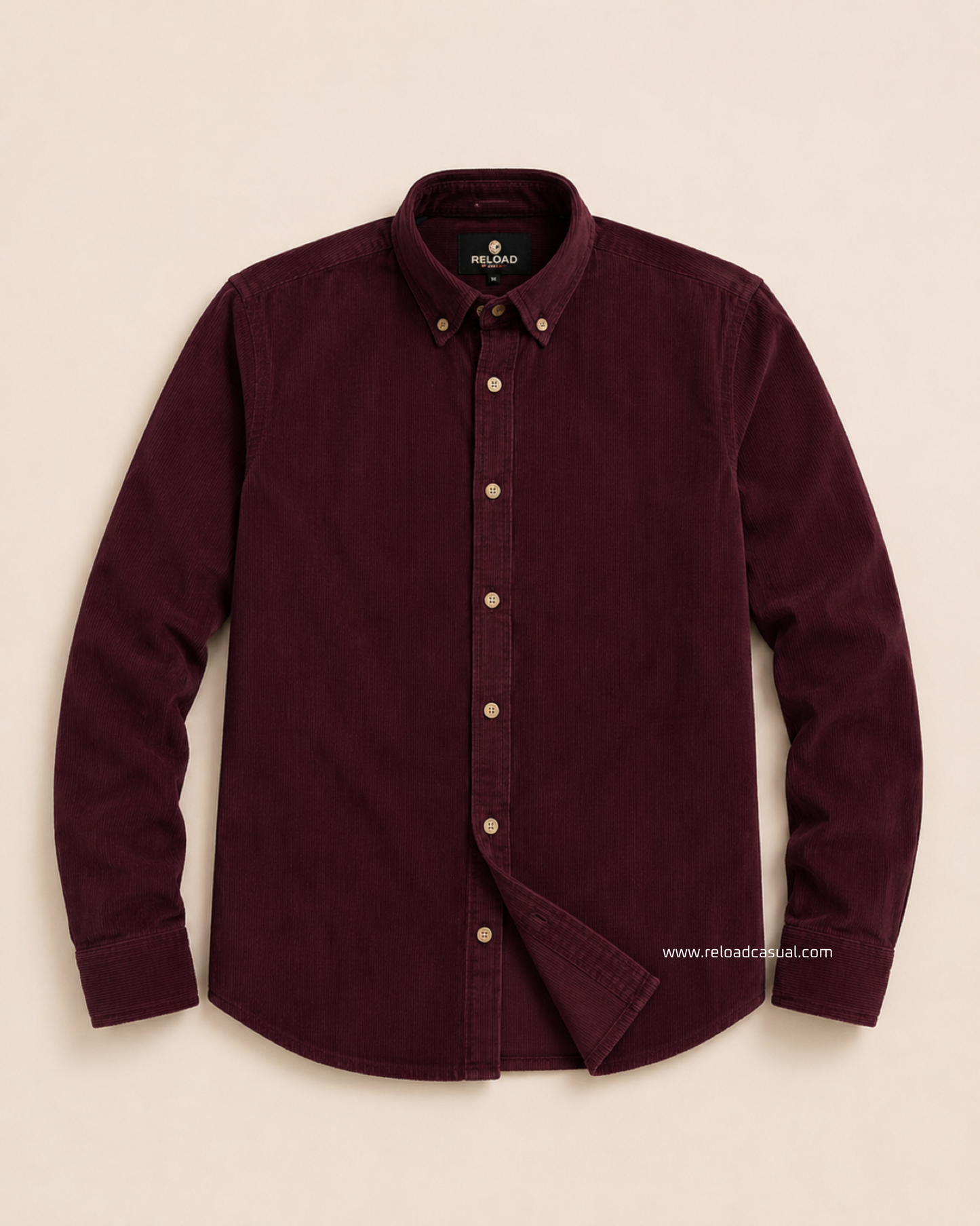 Italian Fit Corduroy Shirt