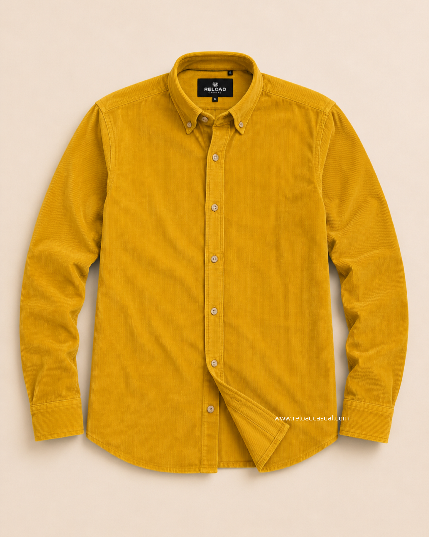 Italian Fit Corduroy Shirt