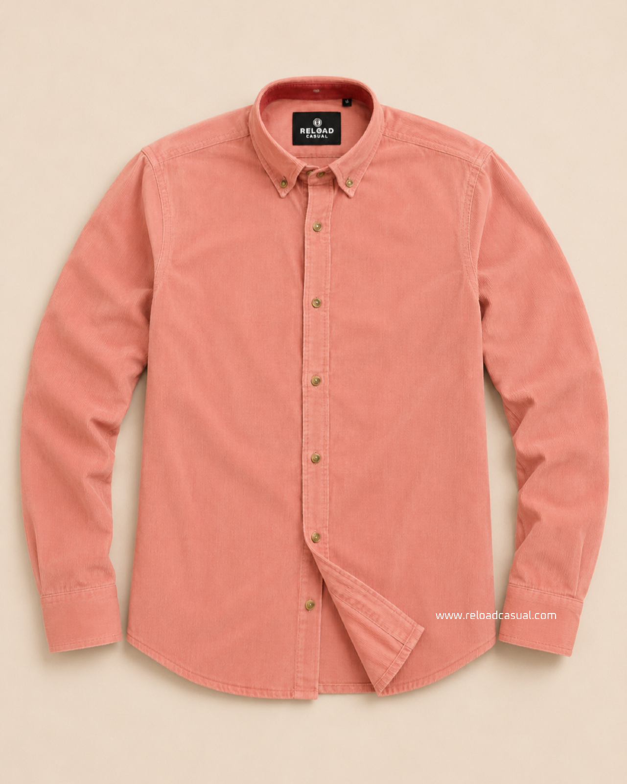 Italian Fit Corduroy Shirt