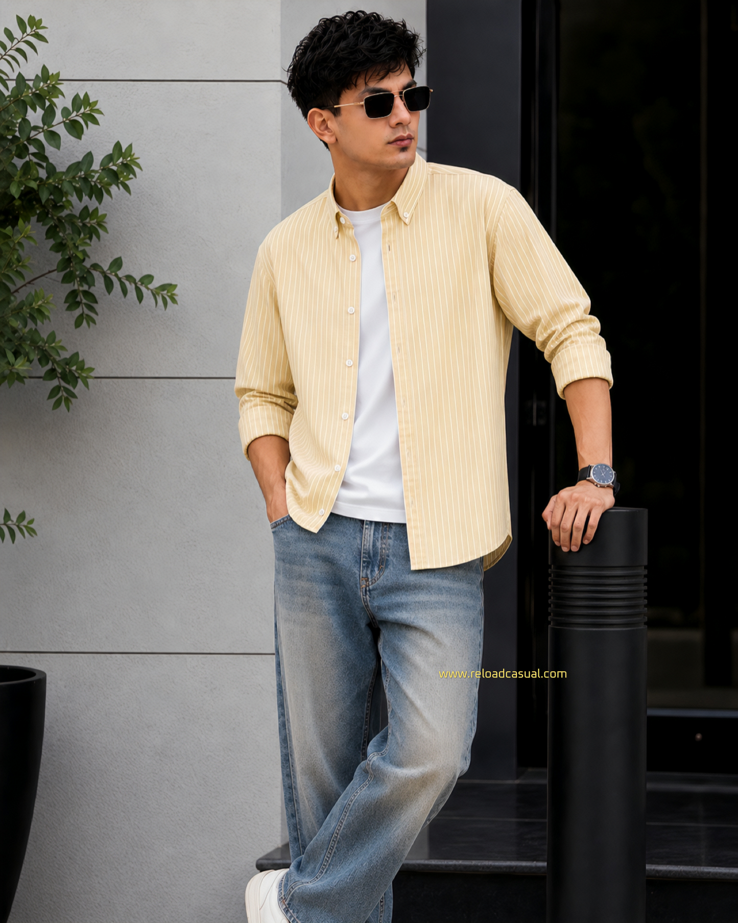 Casual Oxford Lining Italian Fit Shirt