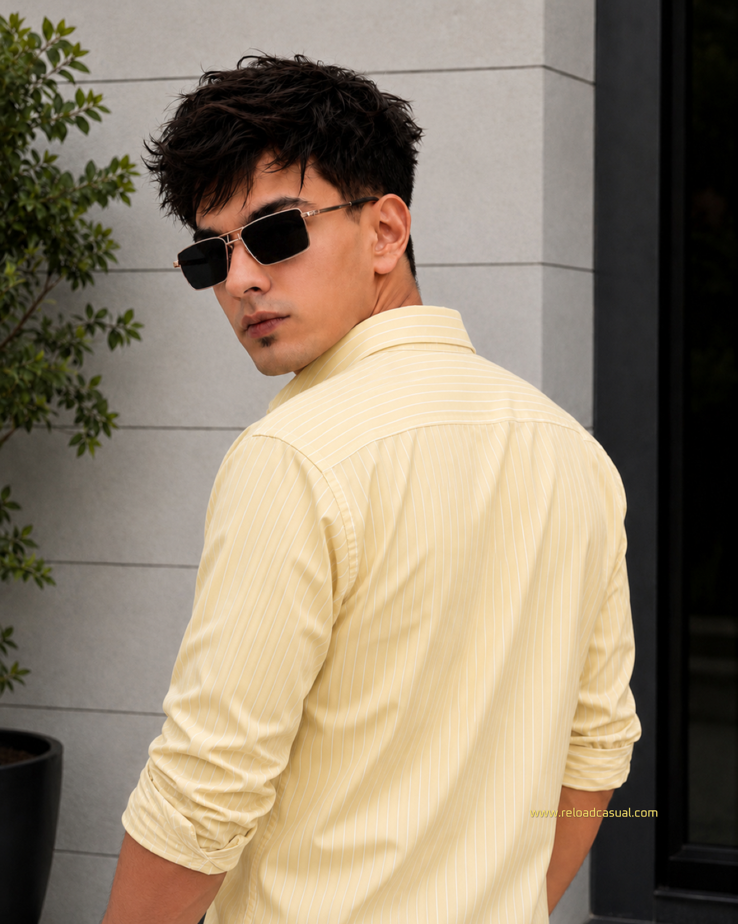 Casual Oxford Lining Italian Fit Shirt