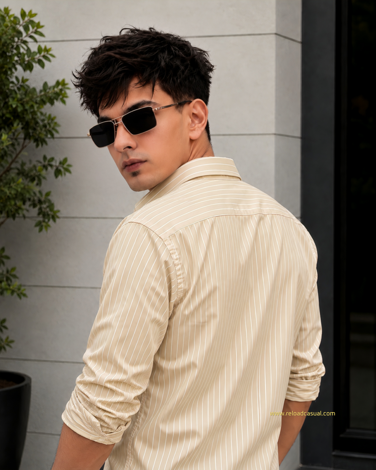 Casual Oxford Lining Italian Fit Shirt