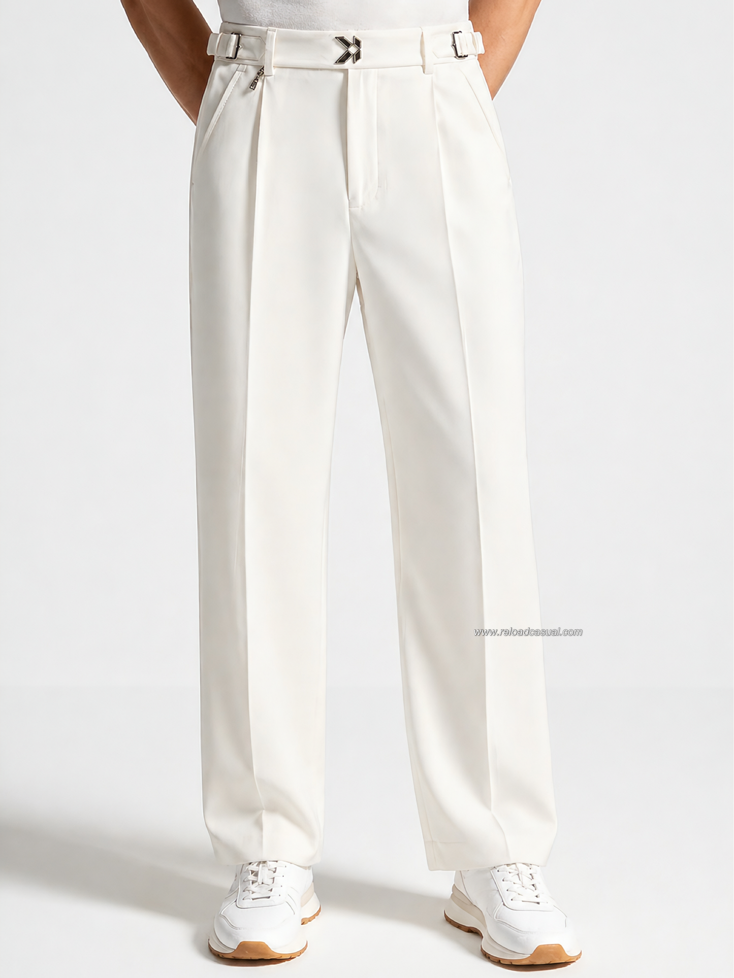 Modern Fit Double Buckle Gurkha Pant