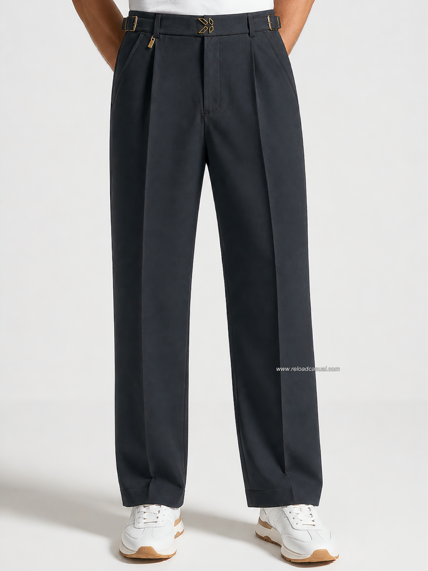 Modern Fit Double Buckle Gurkha Pant