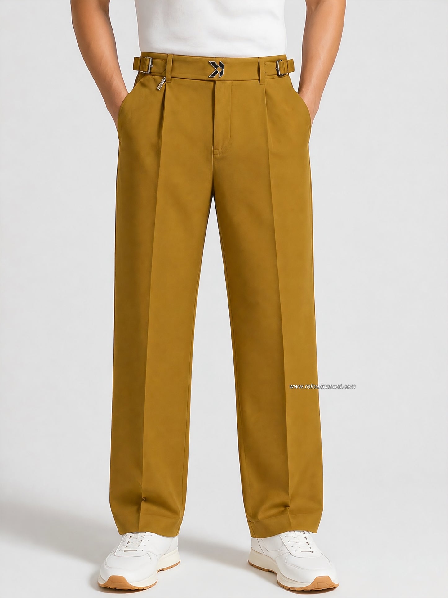 Modern Fit Double Buckle Gurkha Pant