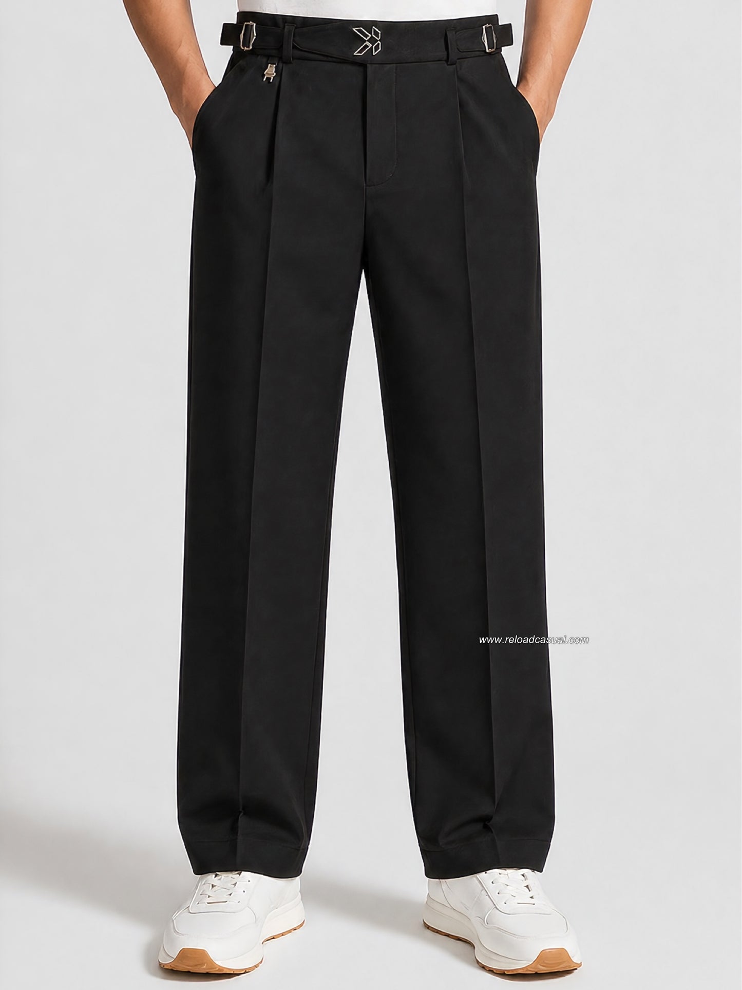 Modern Fit Double Buckle Gurkha Pant