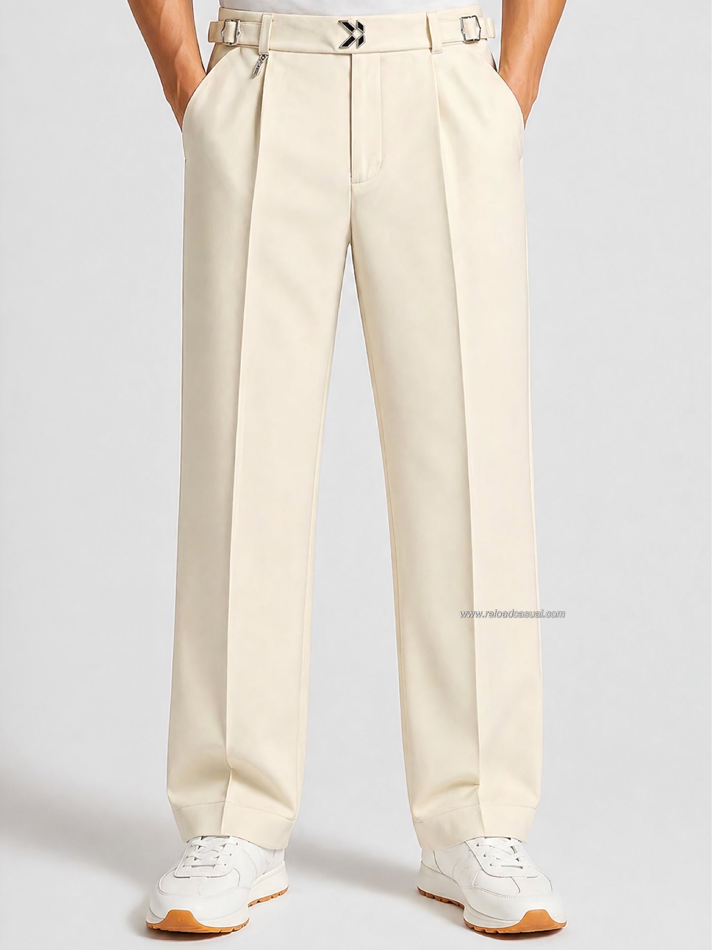 Modern Fit Double Buckle Gurkha Pant