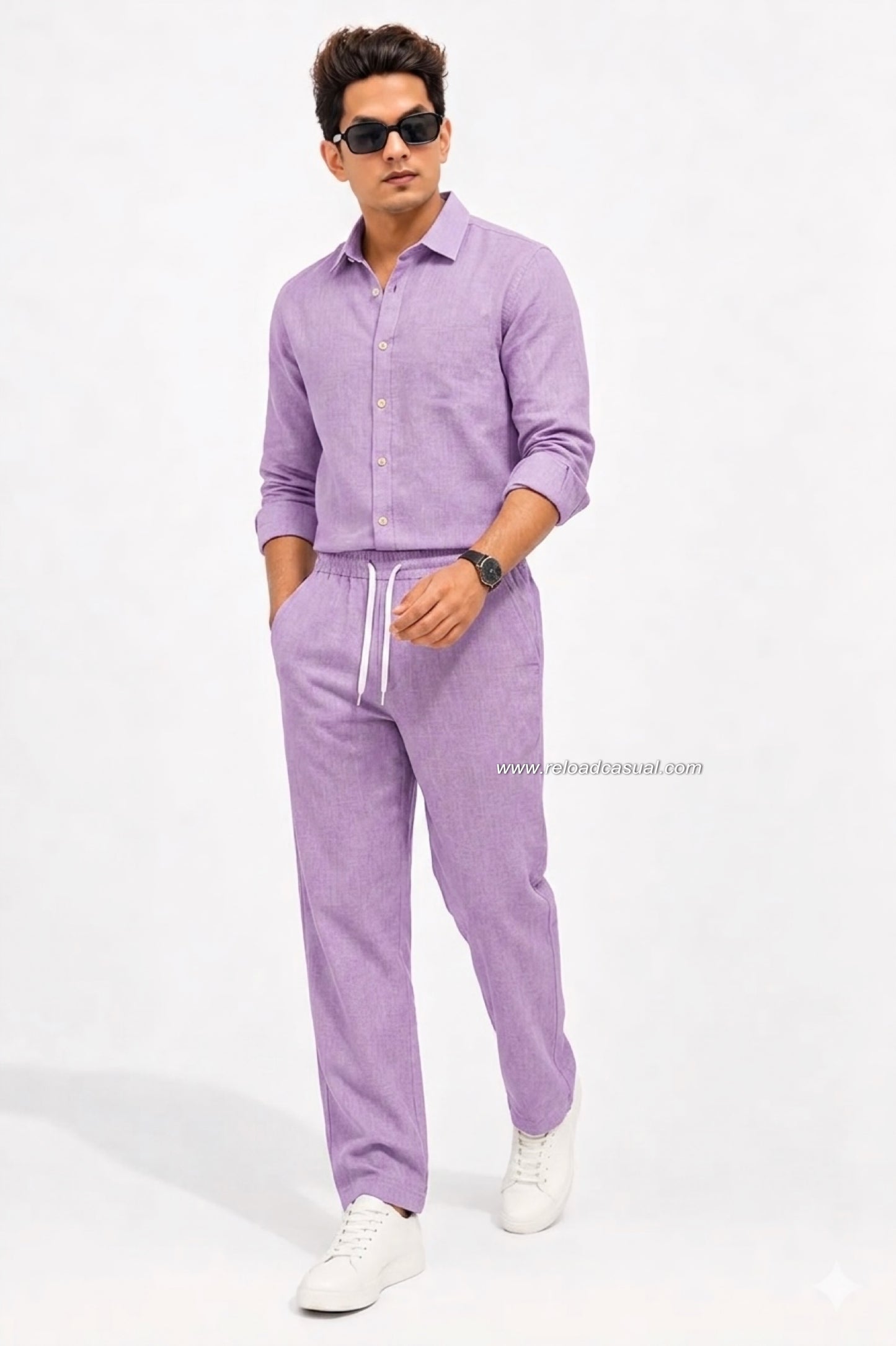 Summer Comfort Linen Tracksuit Set