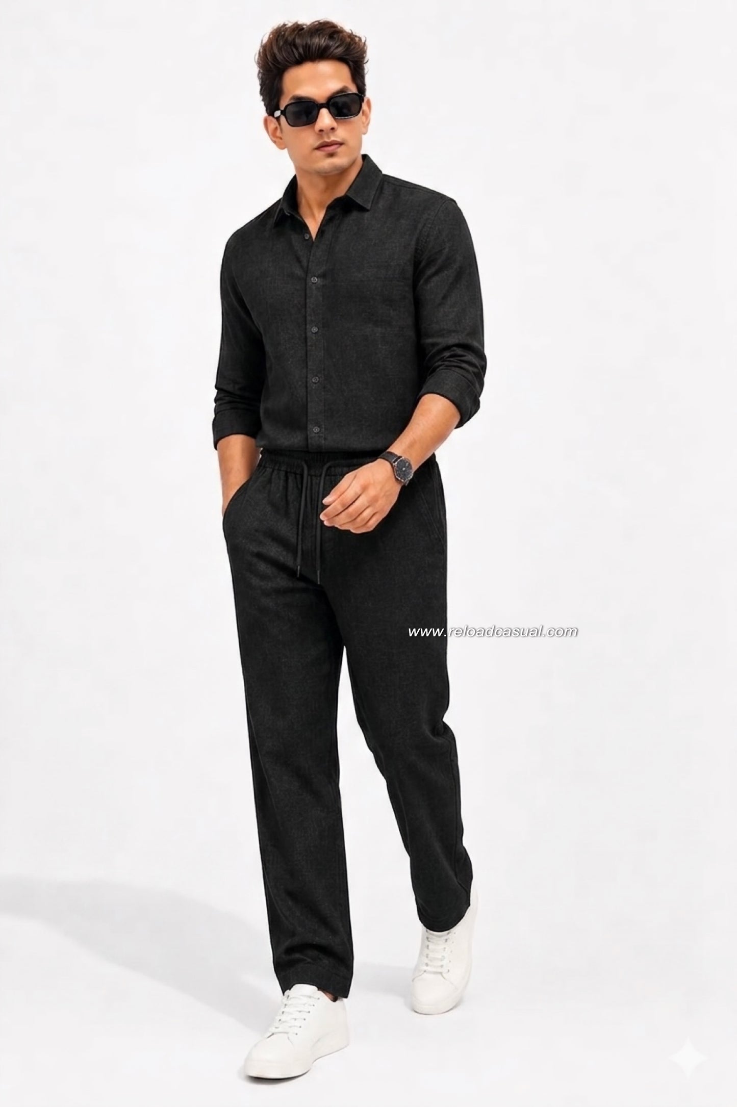 Summer Comfort Linen Tracksuit Set