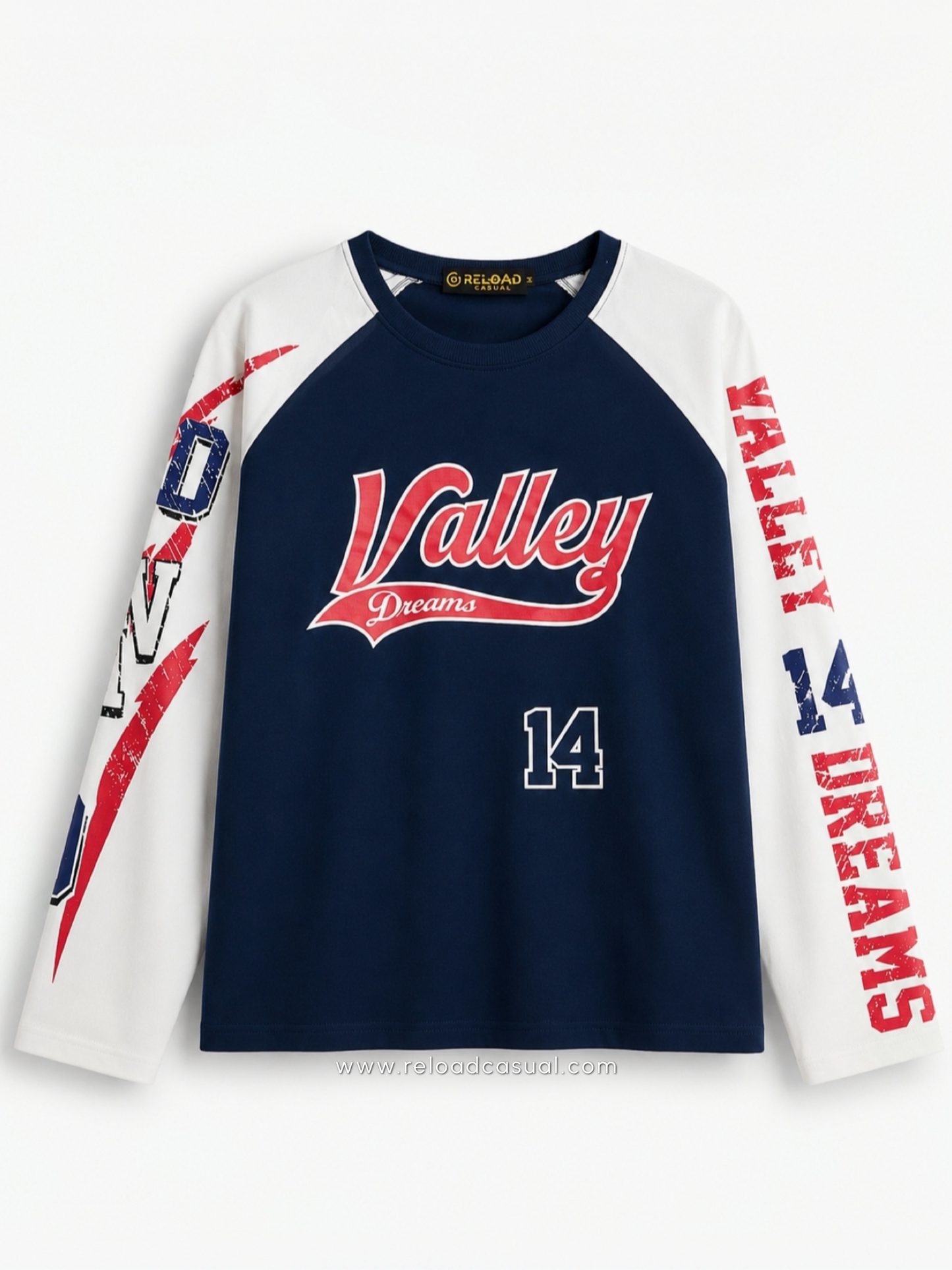 Valley Dreams 14 Waffle Knit  Boxy Fit T-Shirt