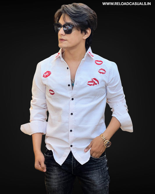 Lips & Luxe kissing Shirt hu